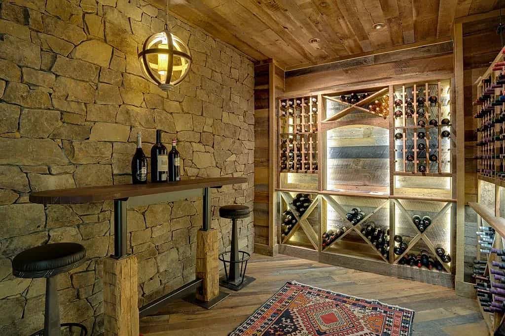 modern-rustic-wine-room