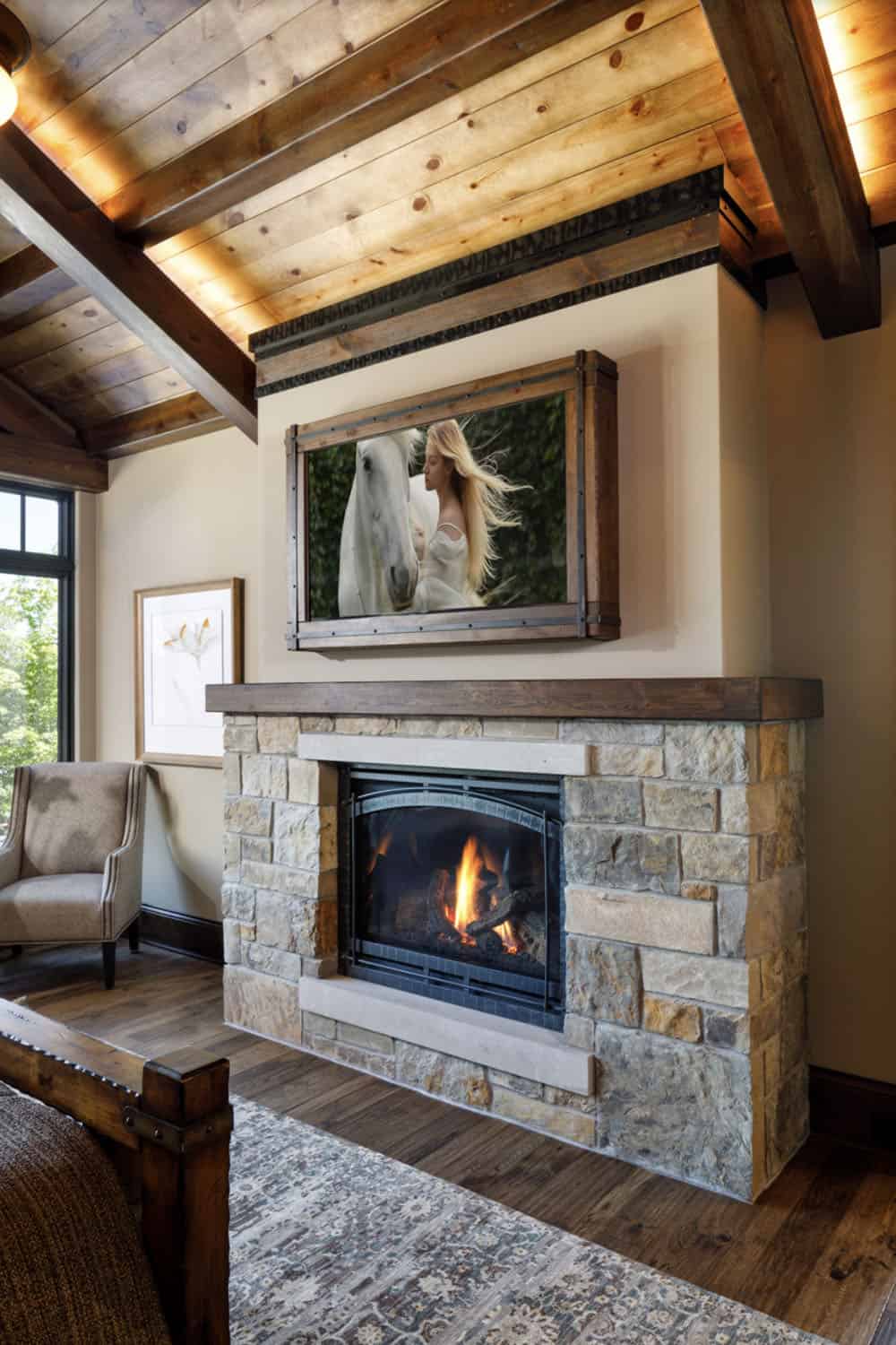 rustic-bedroom-with-a-fireplace
