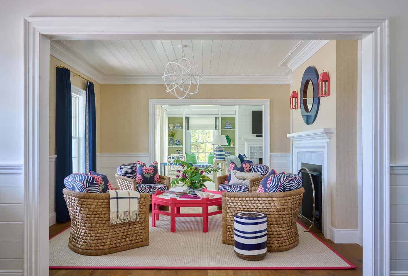 beach-style-family-room-with-a-fireplace