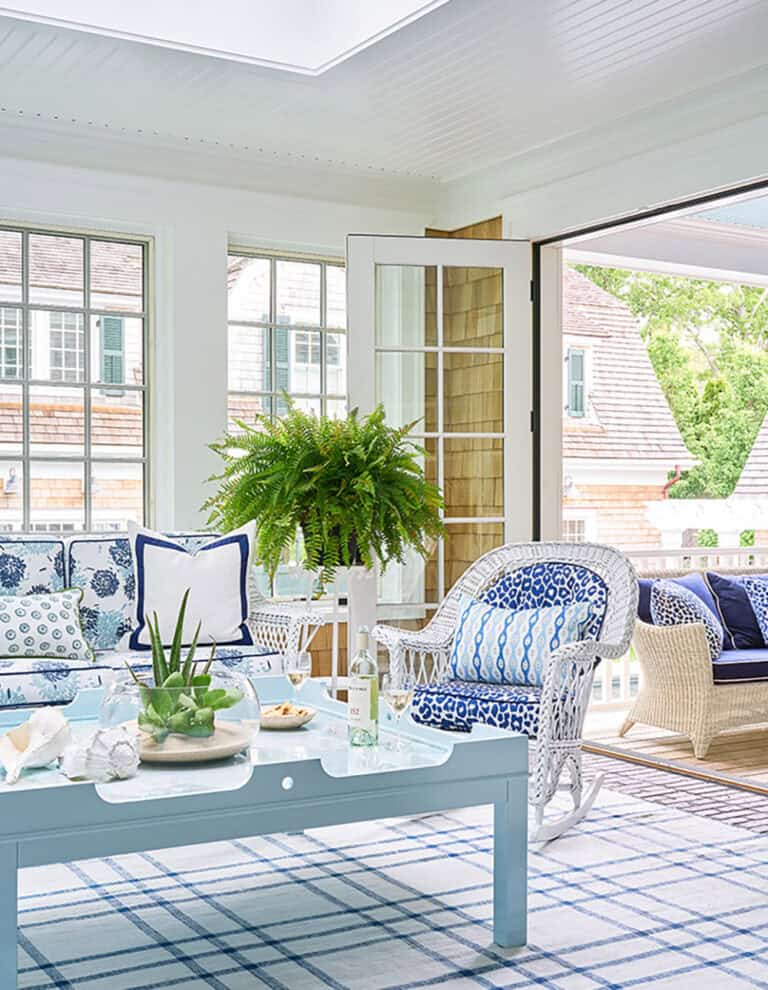 Stunning New England shingle style home reimagined with modern touches