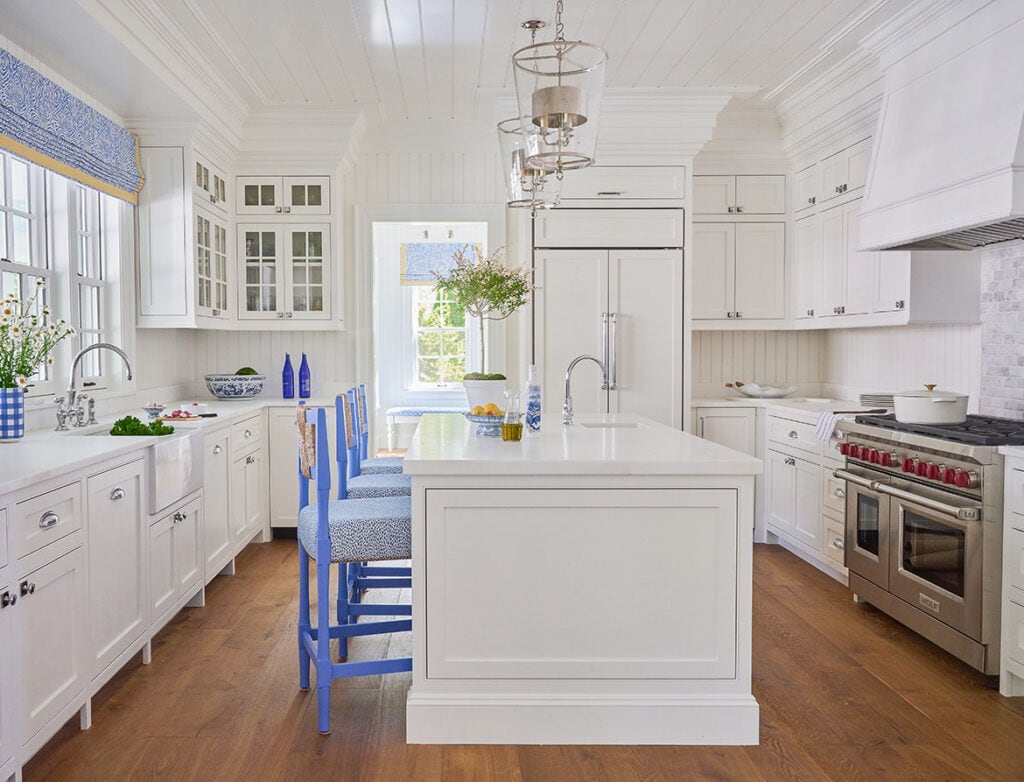 Stunning New England shingle style home reimagined with modern touches