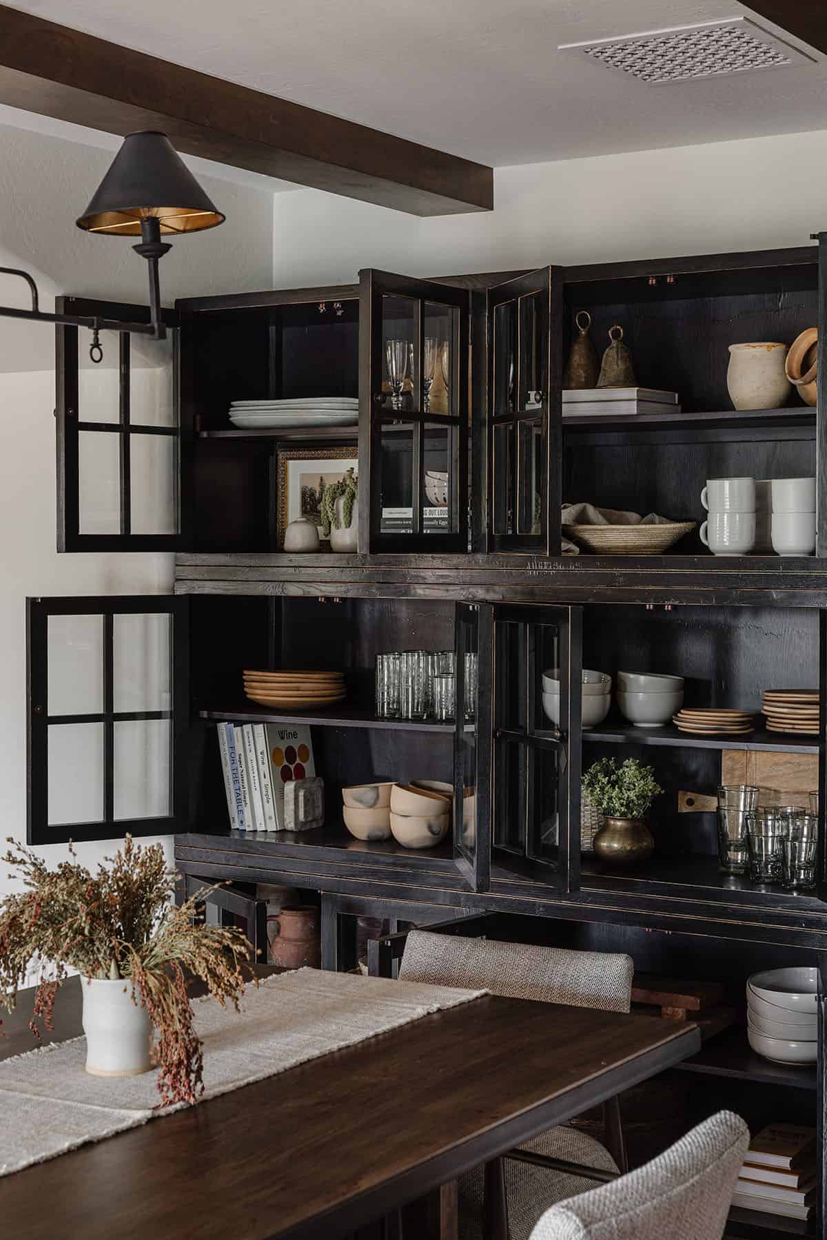 Spanish-revival-dining-room-buffet-detail