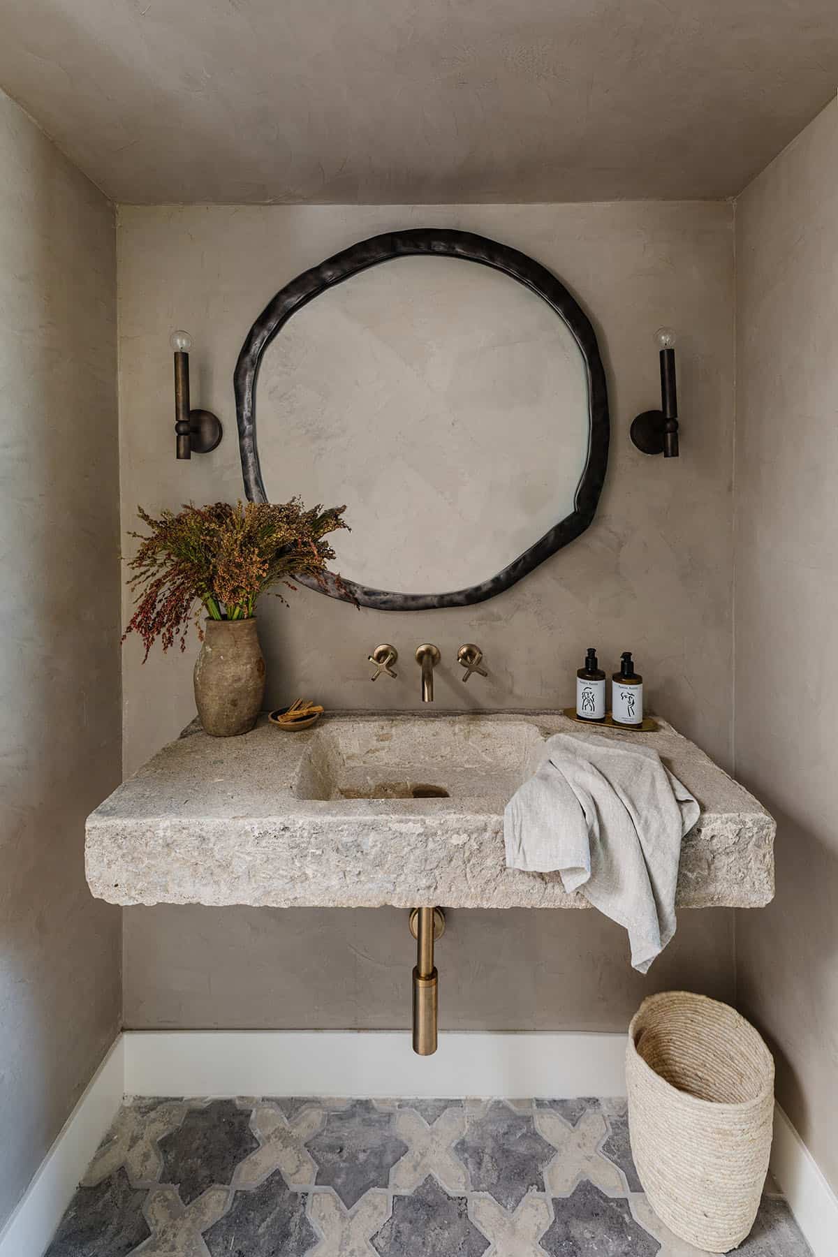 Spanish-revival-powder-room