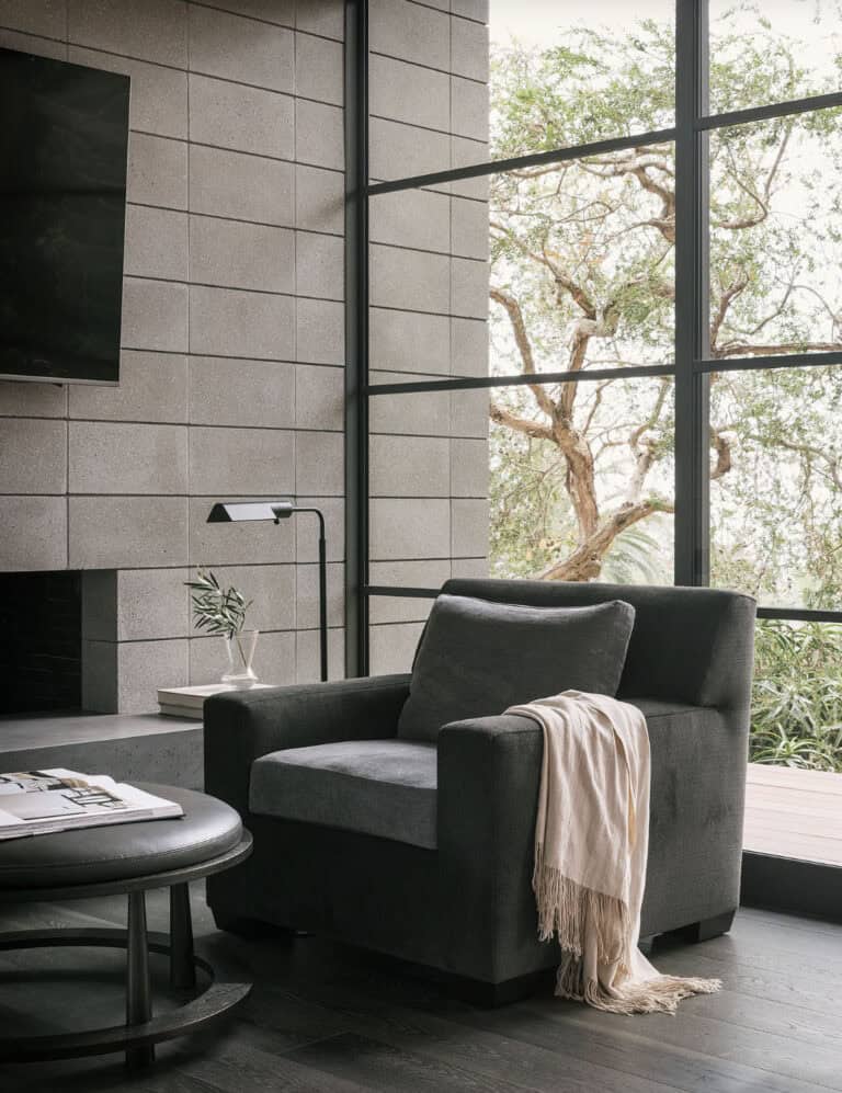 Image showcasing 1960s Midcentury modern house gets a peaceful update in Laguna Beach
