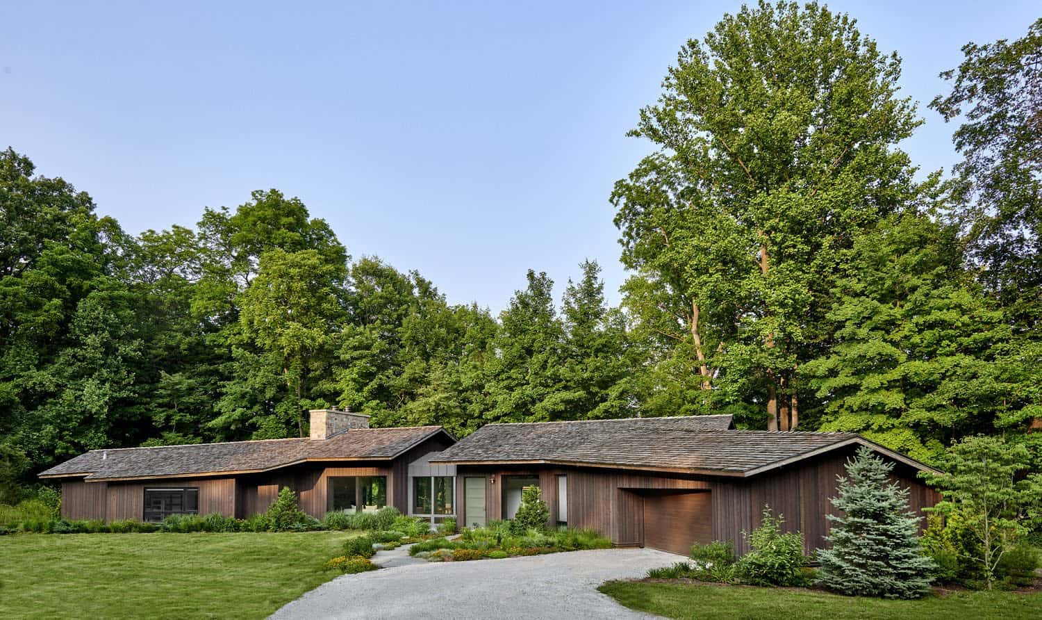 modern house exterior