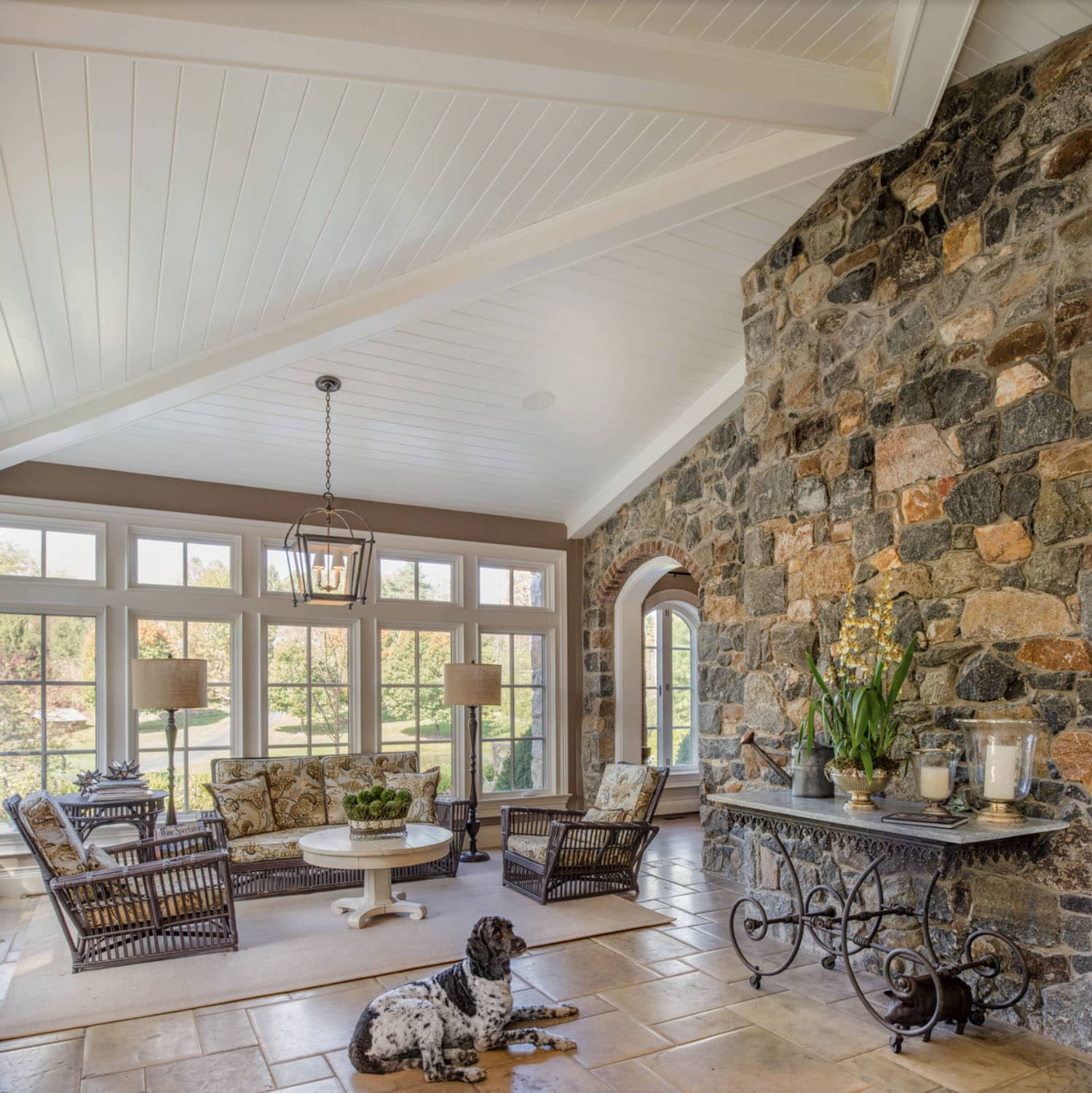 traditional sunroom