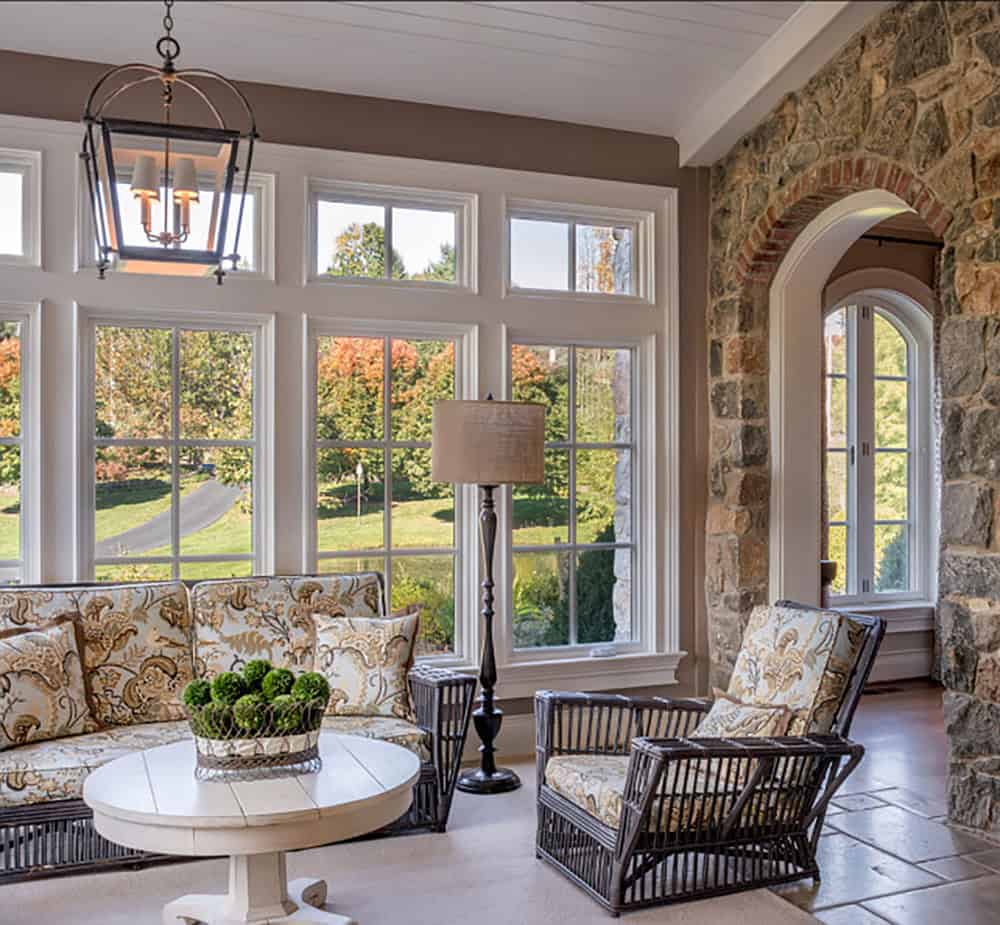 traditional sunroom