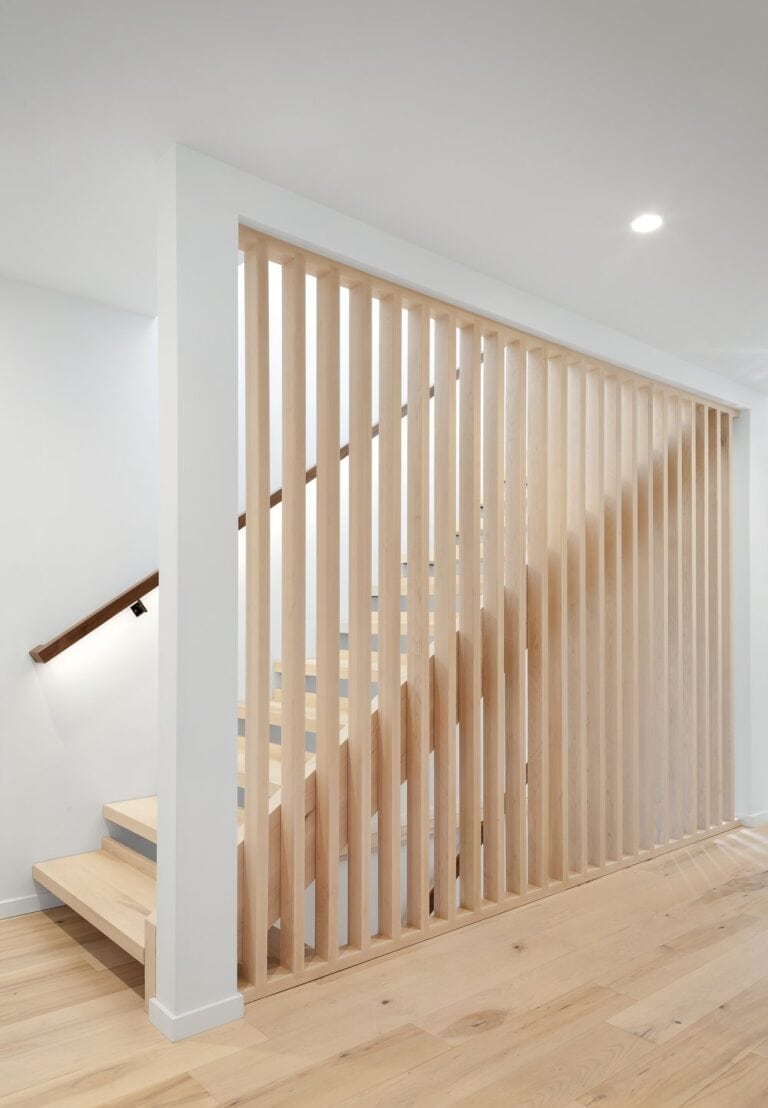 Image showcasing This Scandinavian inspired home blends seamlessly into a Seattle ...
