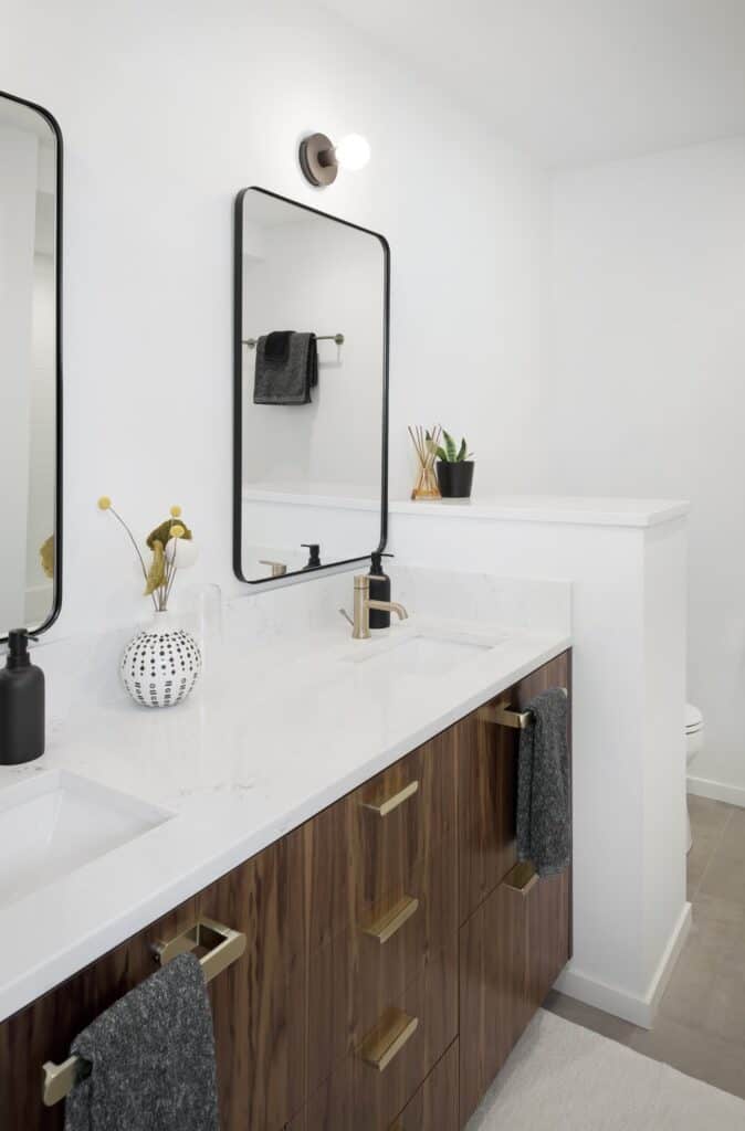 Image showcasing This Scandinavian inspired home blends seamlessly into a Seattle ...