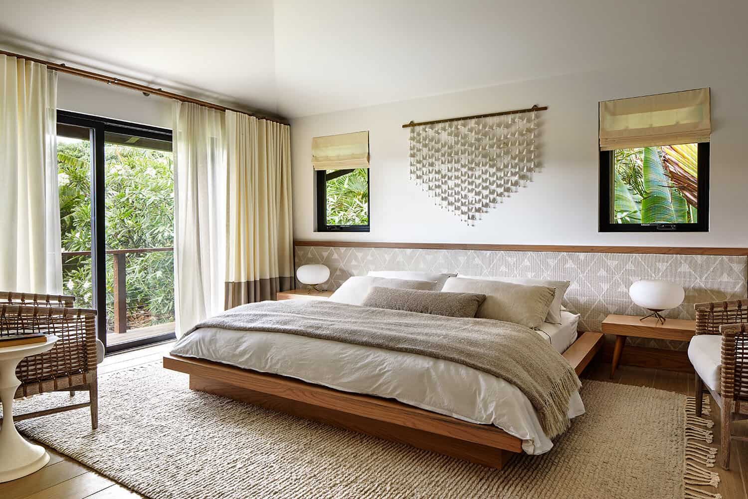 main bedroom with a neutral color scheme