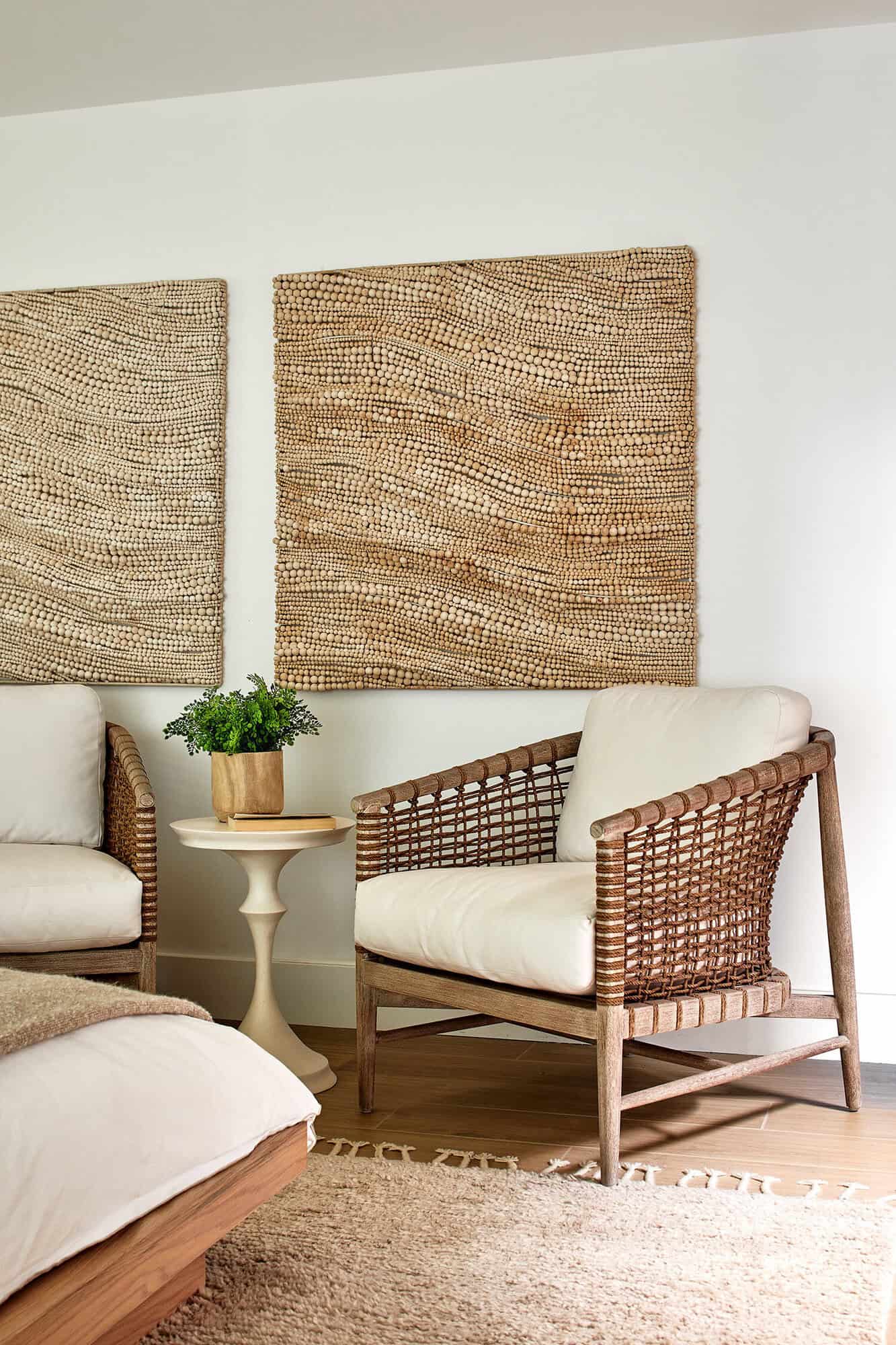 main bedroom with a neutral color scheme