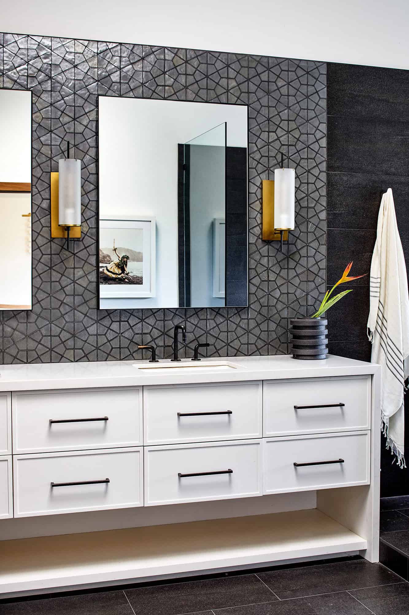 bathroom with a vanity