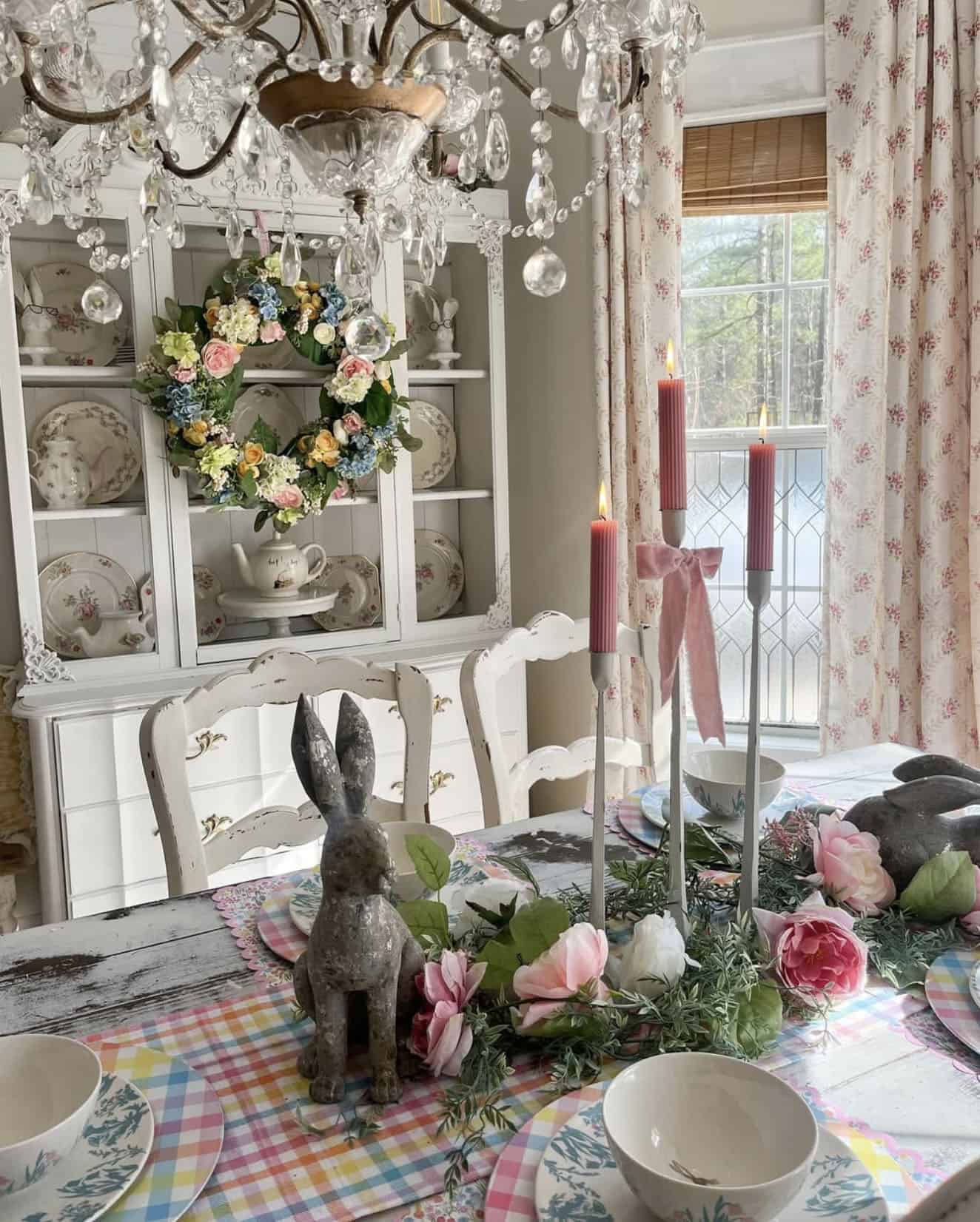 spring table decoration