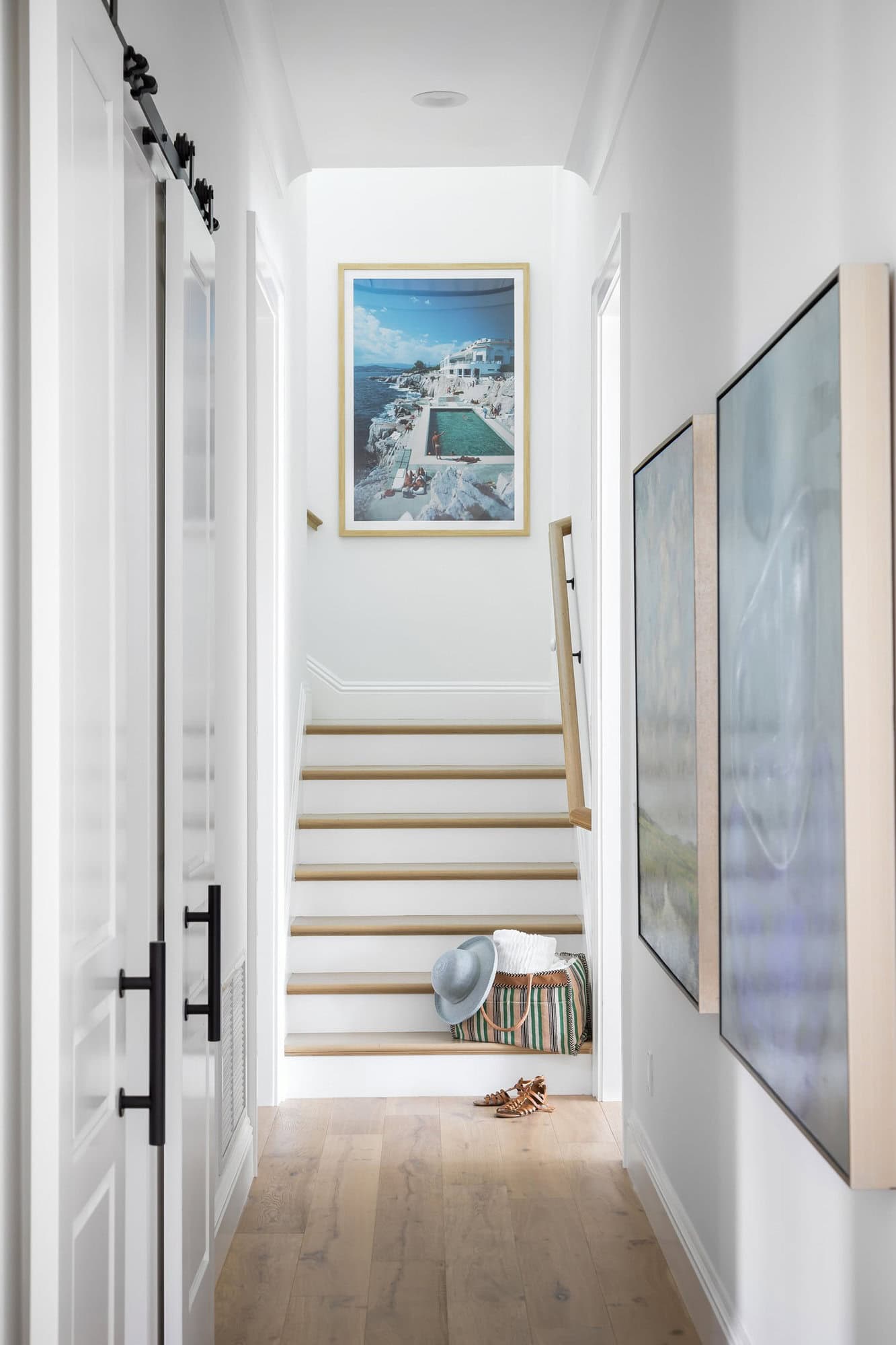 contemporary coastal staircase