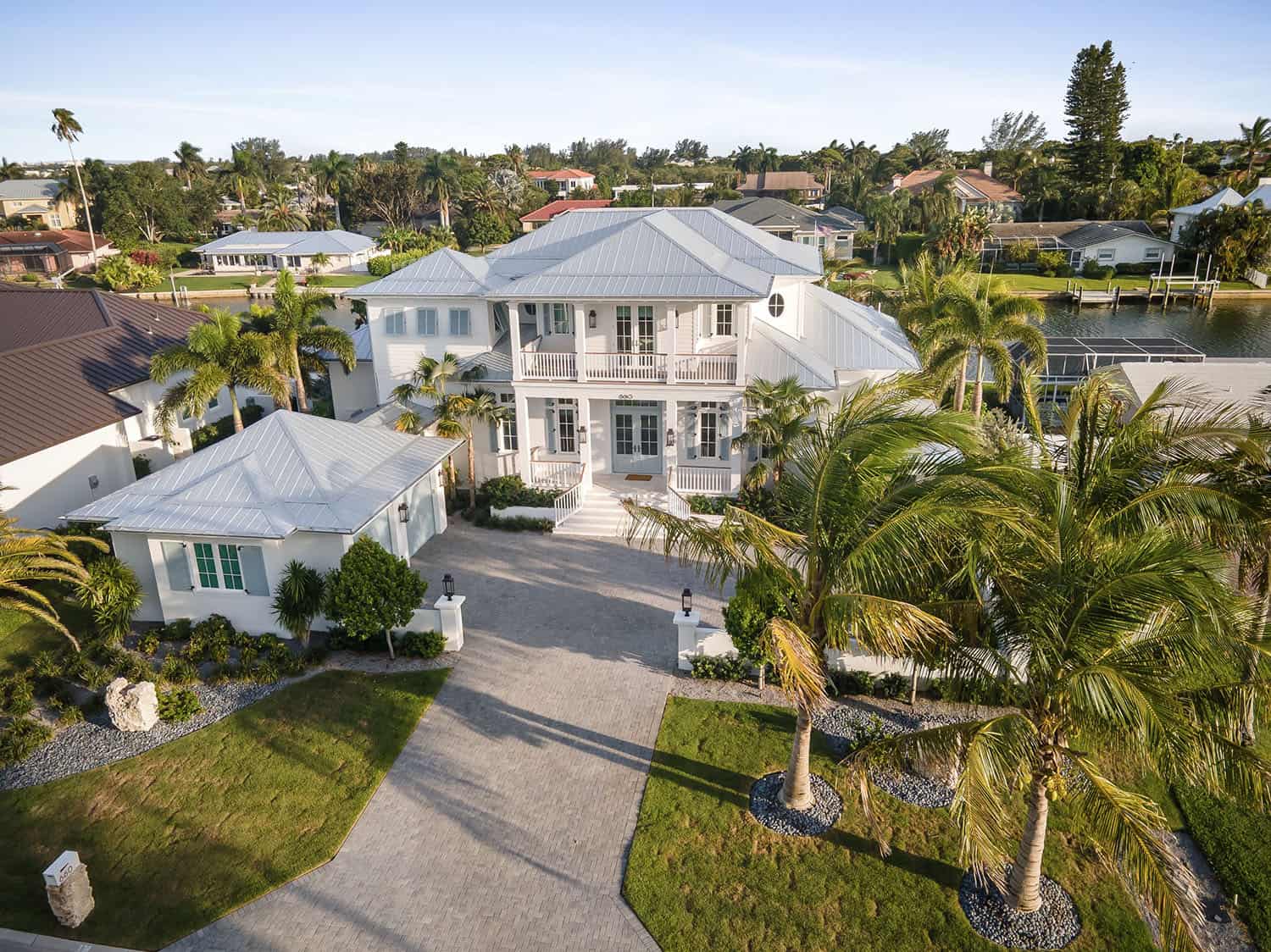 contemporary coastal home exterior