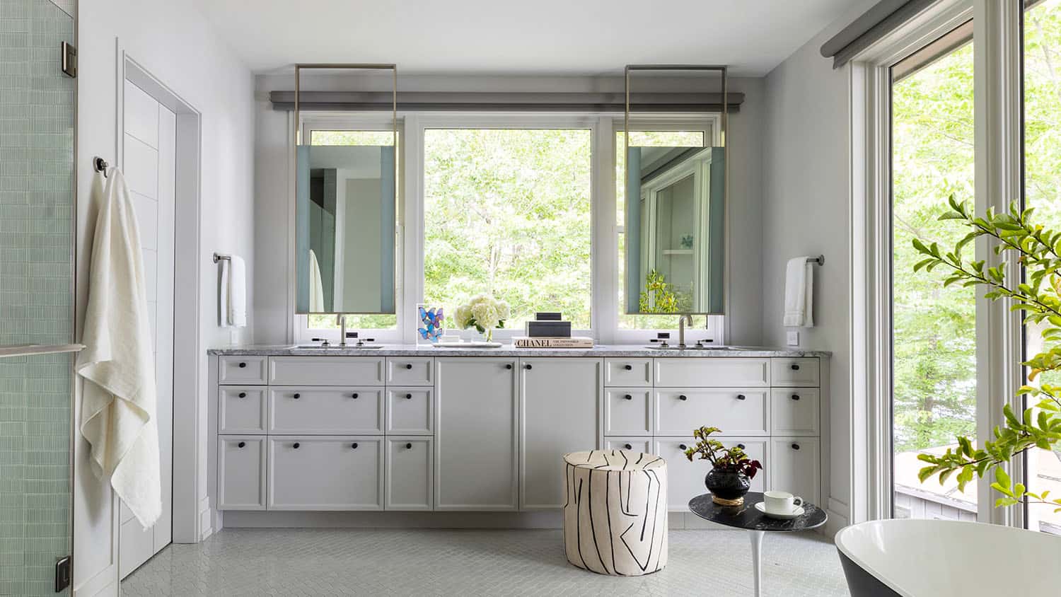 contemporary bathroom vanity