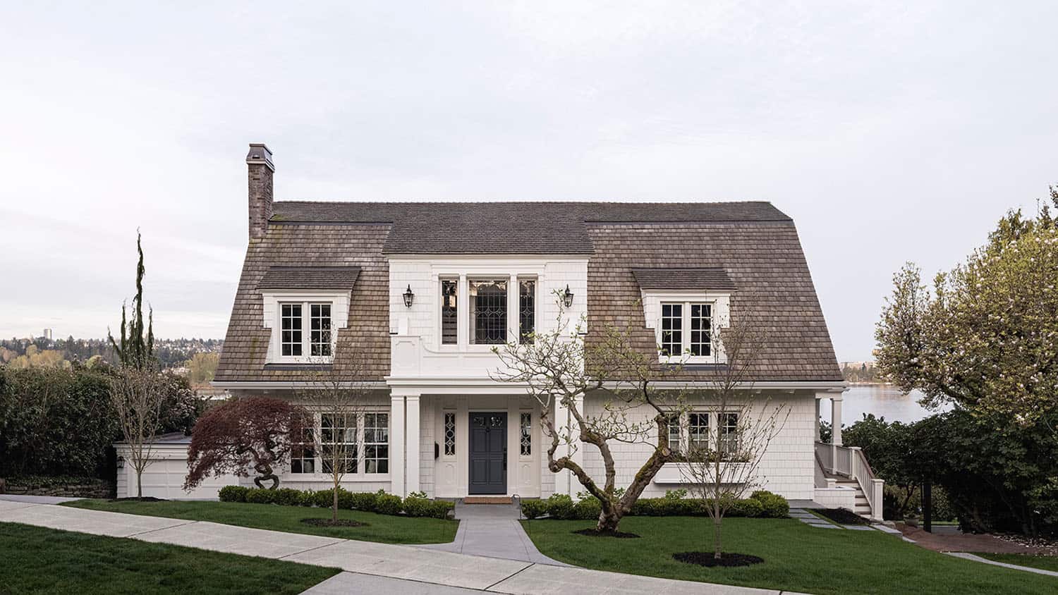 dutch colonial style home exterior