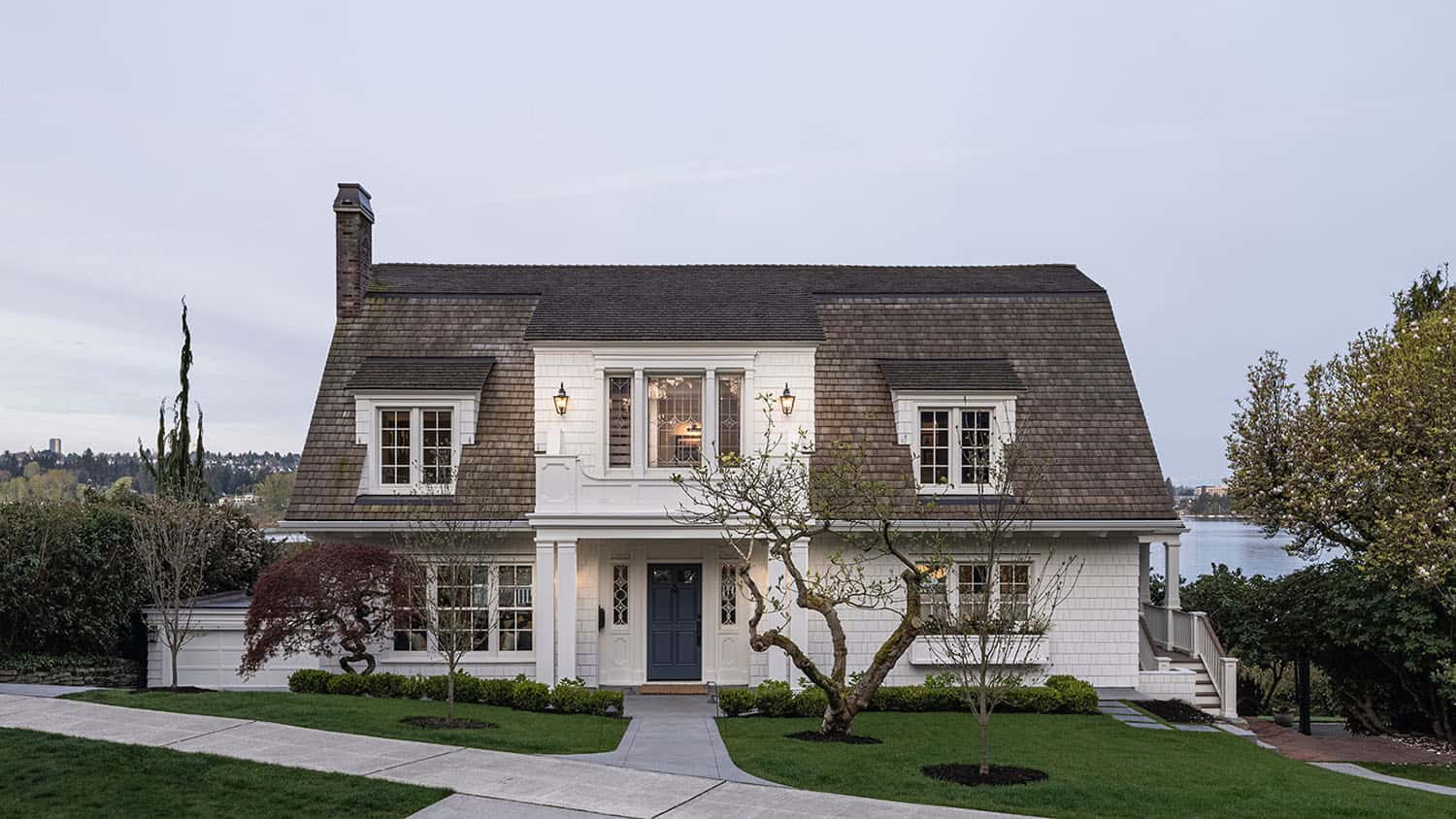 dutch colonial style home exterior