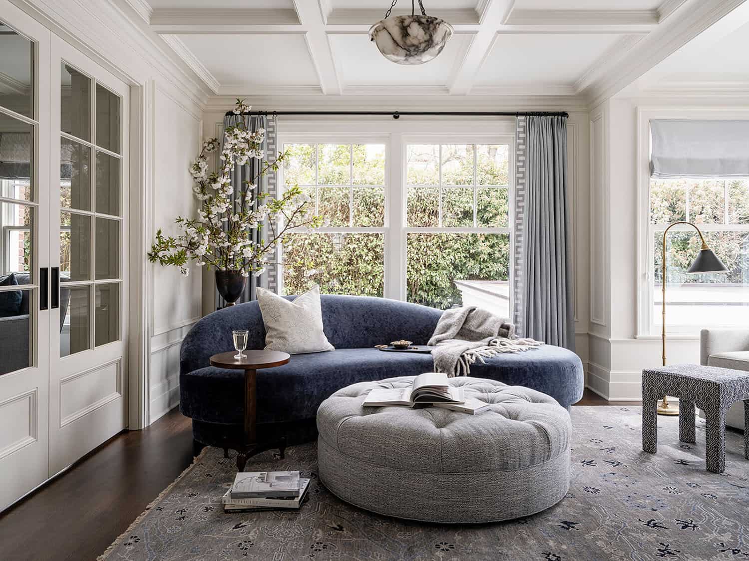 traditional style family room