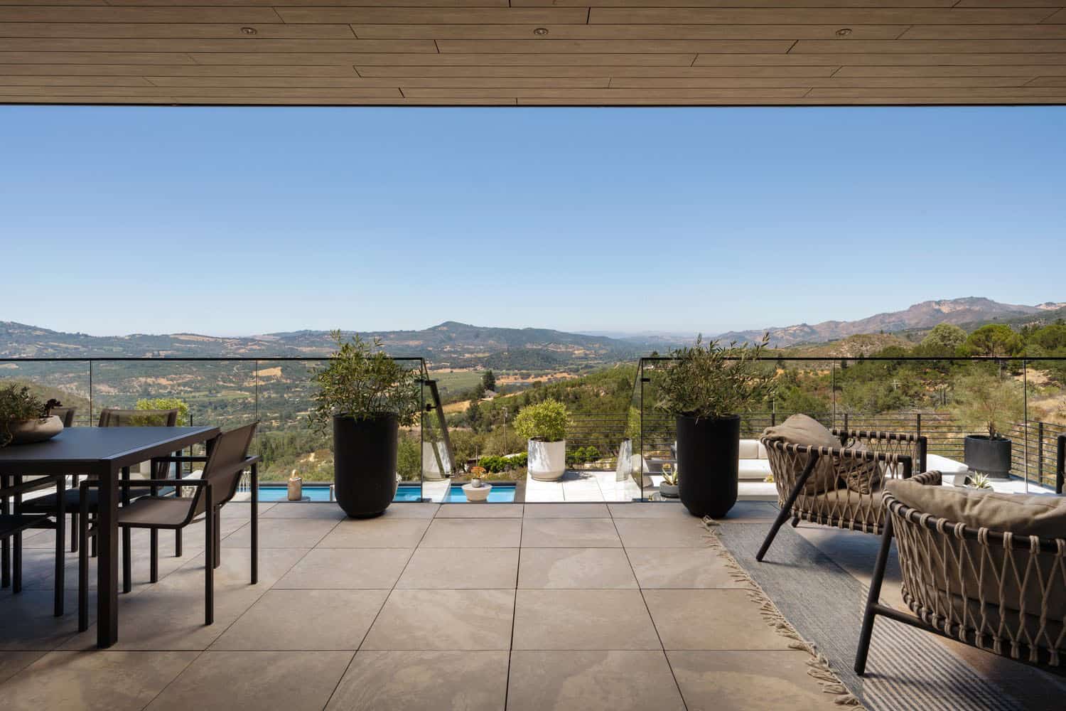 modern covered patio