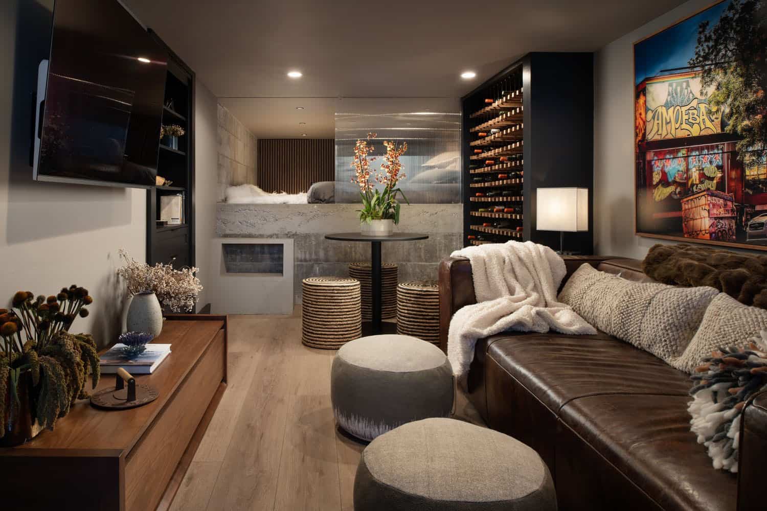 modern family room