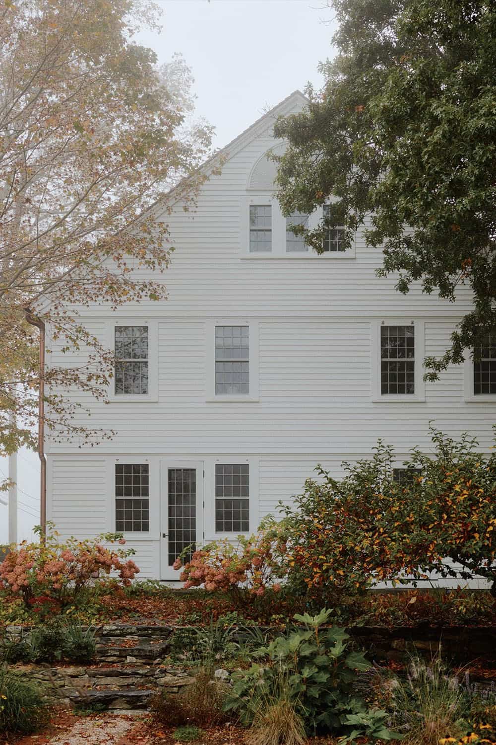 historic farmhouse exterior