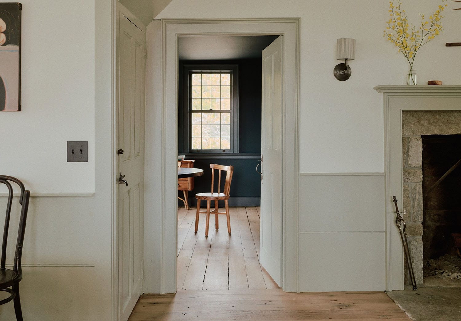 farmhouse style hallway