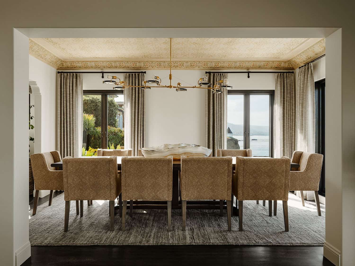 contemporary dining room