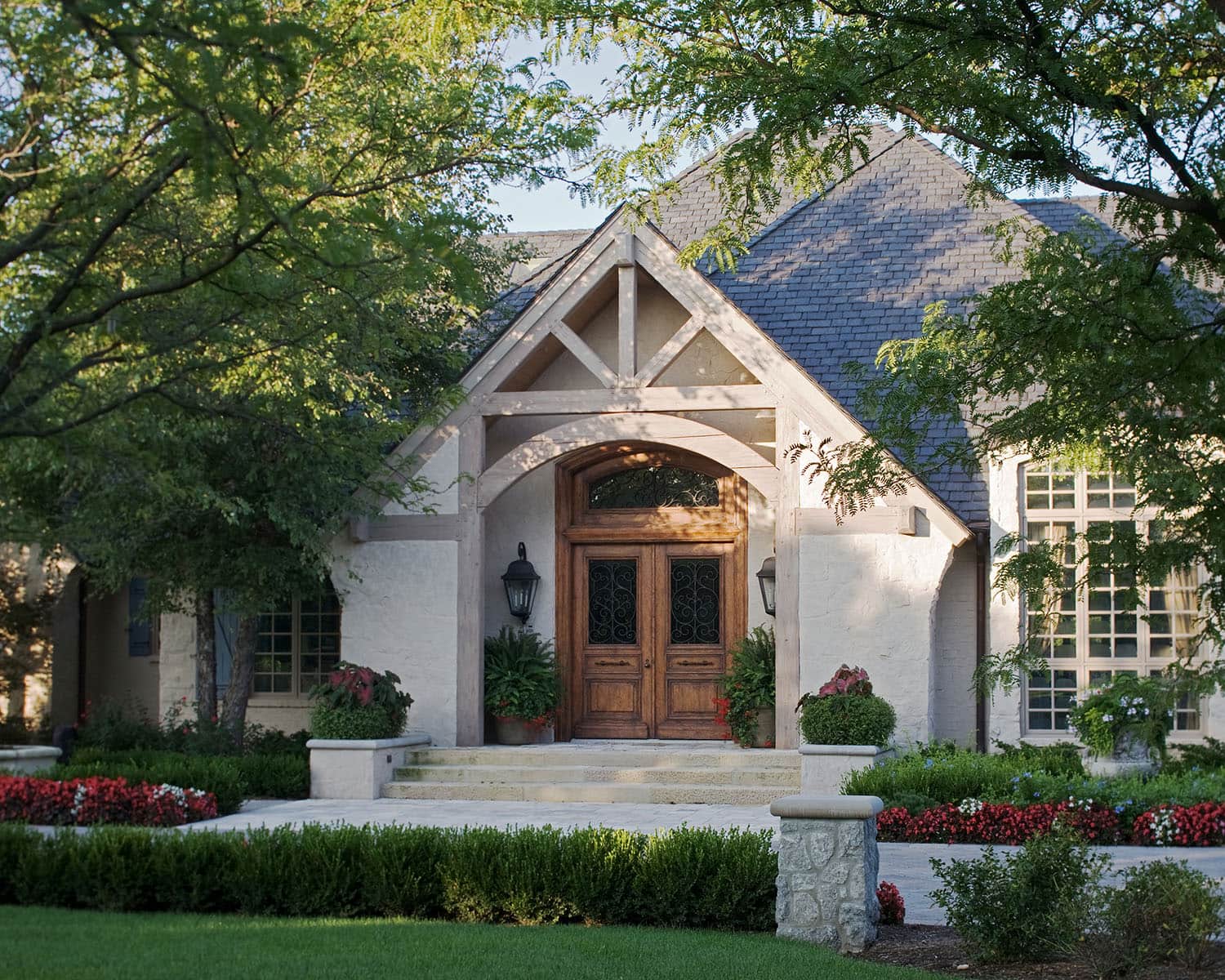 mediterranean style house exterior