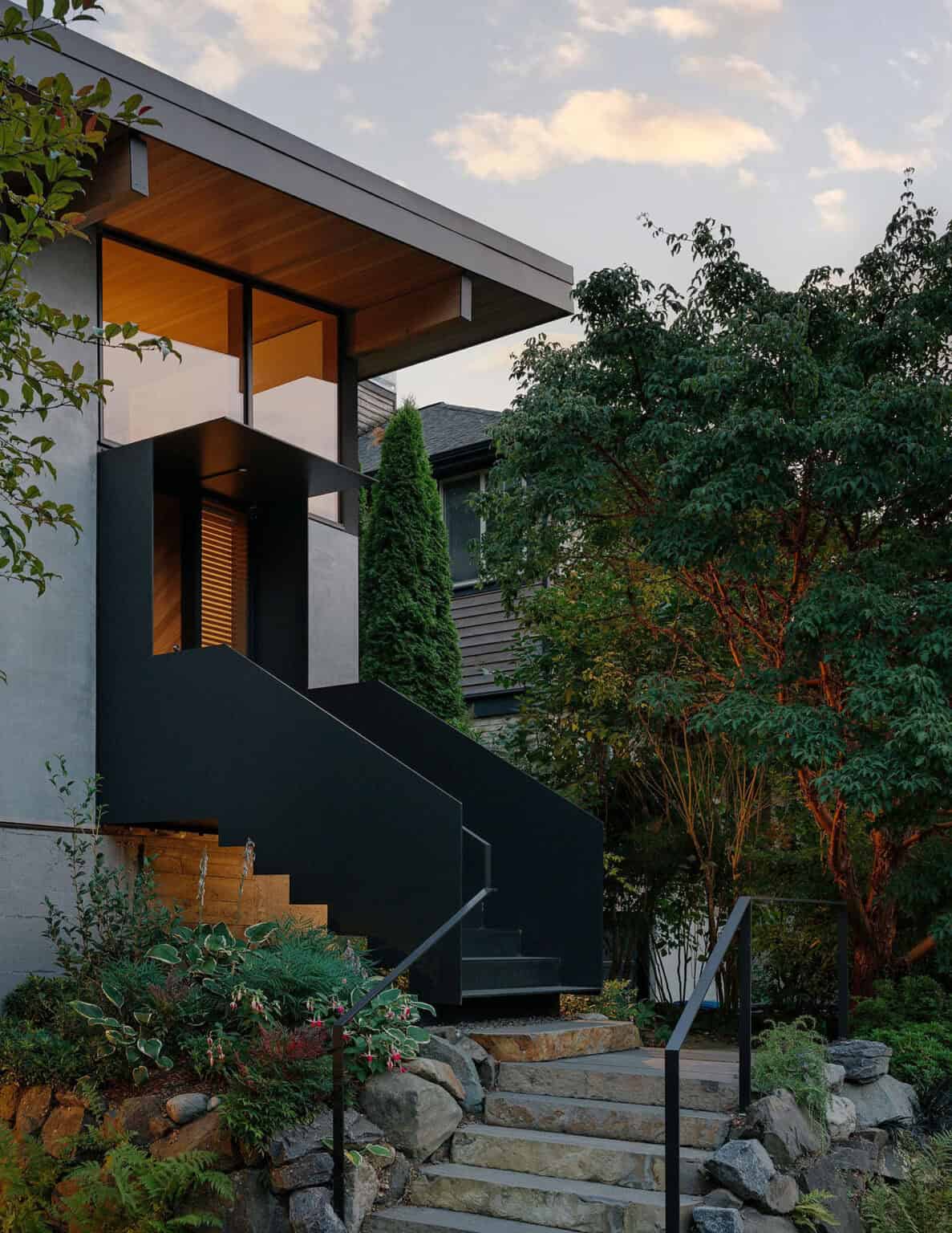 Curated visual reference: Gallery Detail: Before After 1950S Brick House Gets A Fascinating Transformation In