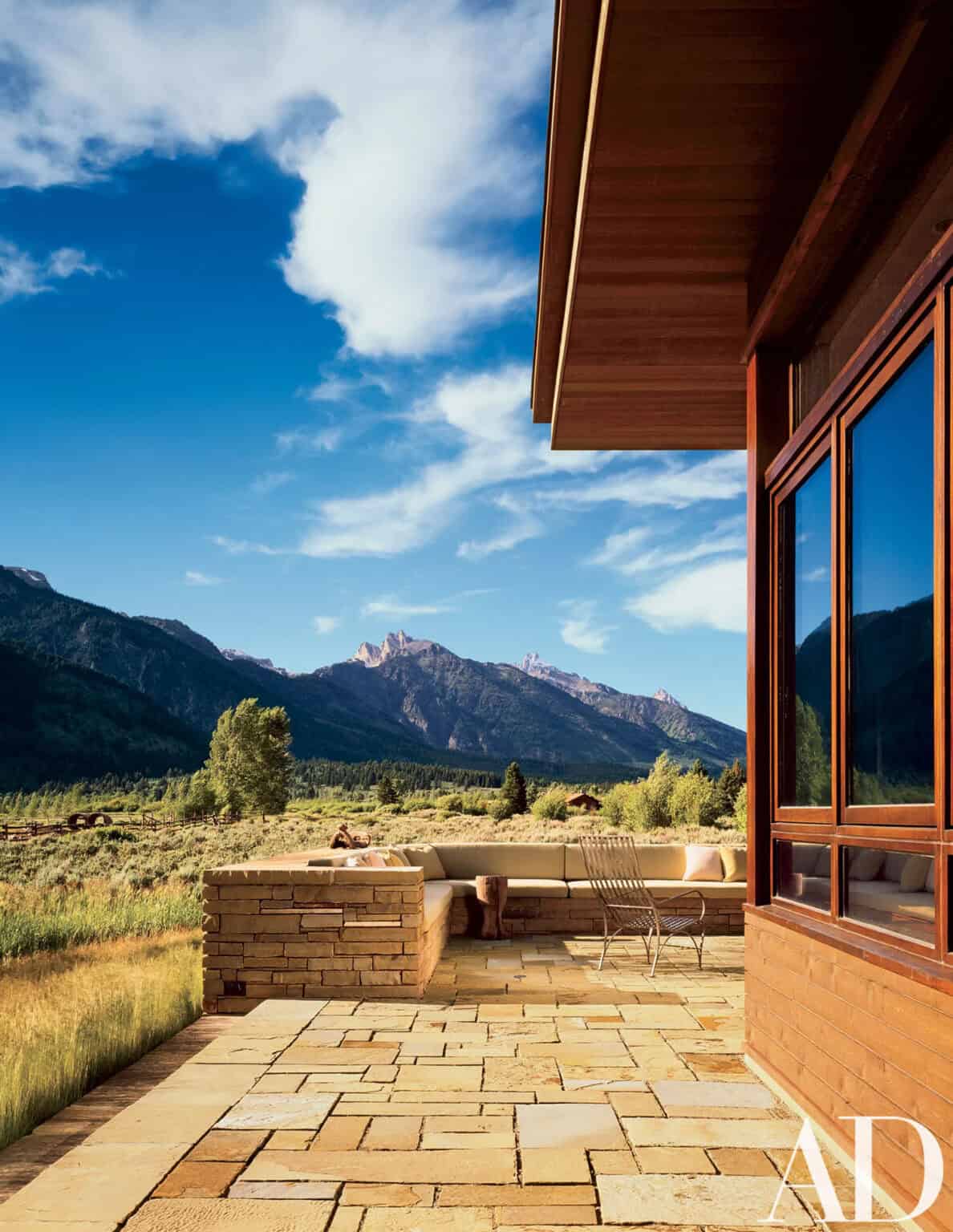 A modern ranch-inspired house with jaw-dropping views of the Grand Tetons