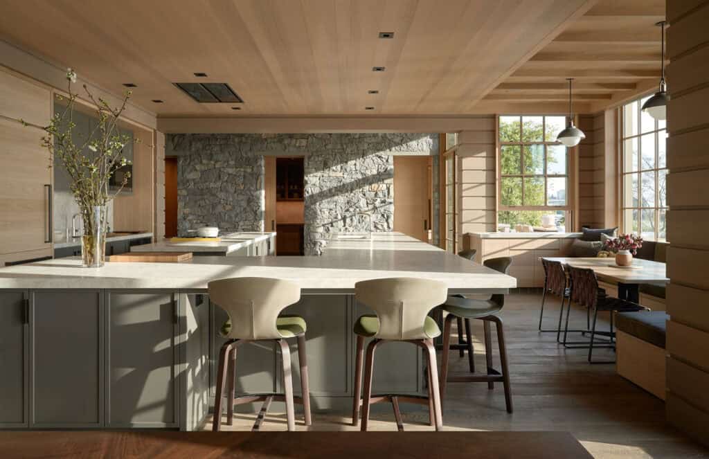 This net-zero energy home melds with nature in the Pacific Northwest - Net Positive Energy Home Design