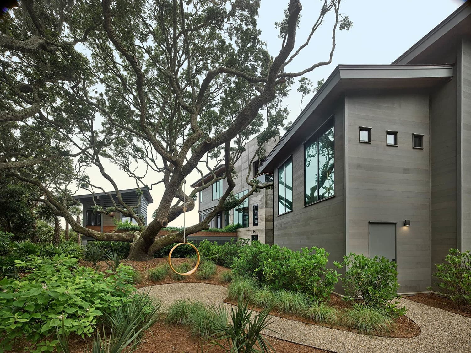 treehouse-inspired home exterior