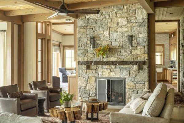 featured posts image for Adirondack-inspired home in New England celebrates serene lakeside views