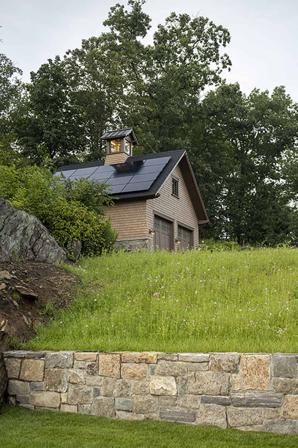 rustic garage exterior