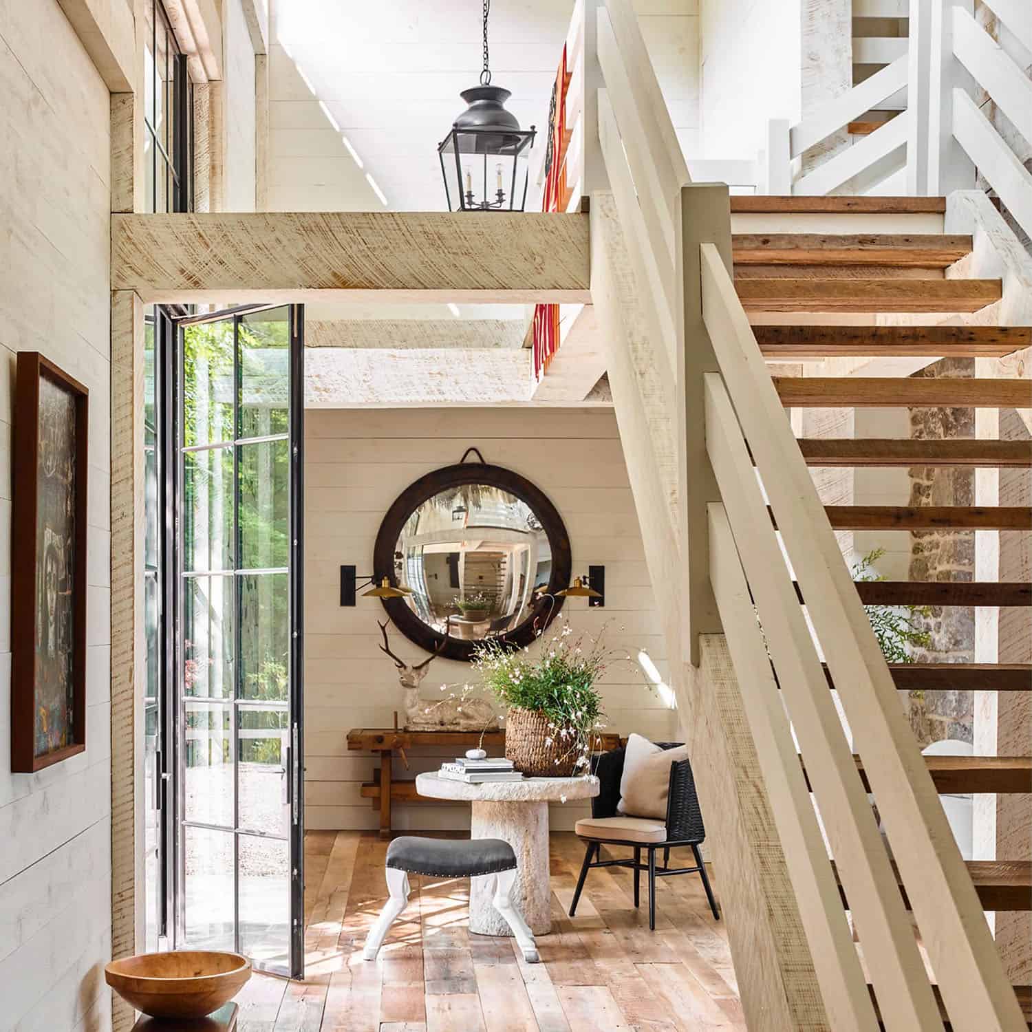 barn style home entry