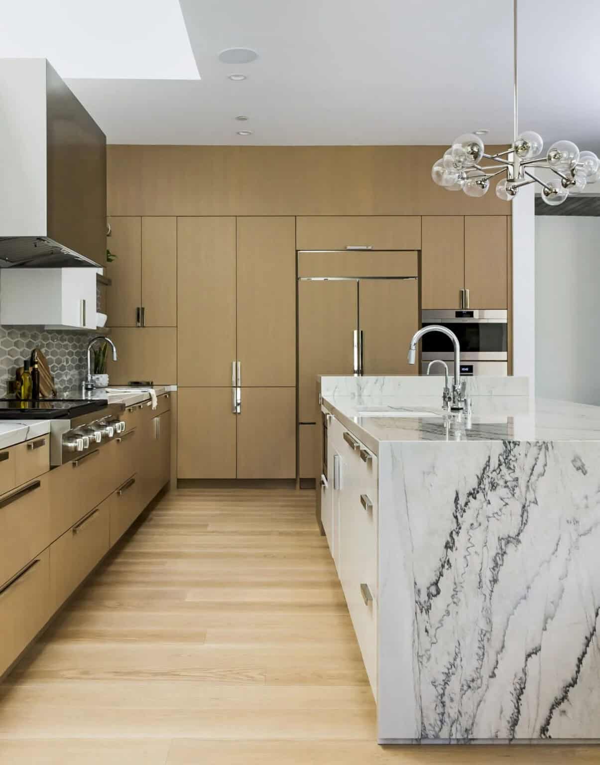 This contemporary yet warm home boasts indoor-outdoor living in Menlo Park