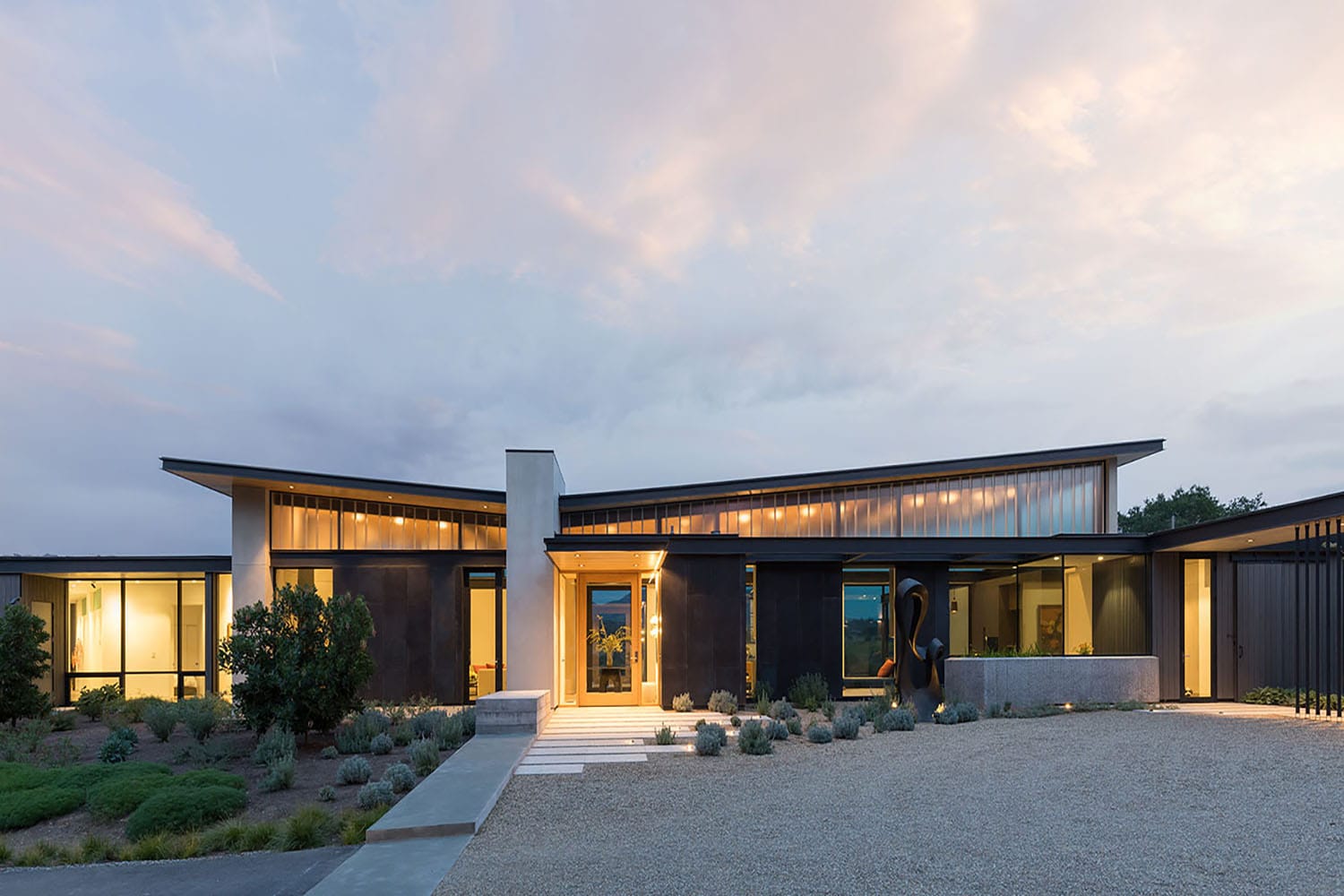 contemporary home exterior