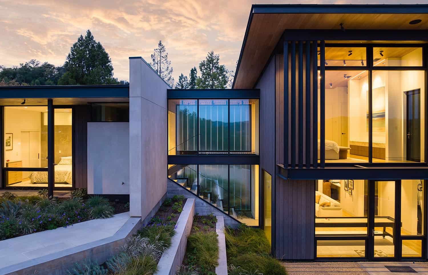 contemporary home exterior