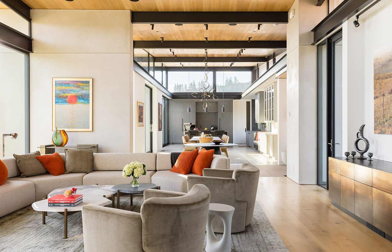 contemporary living room