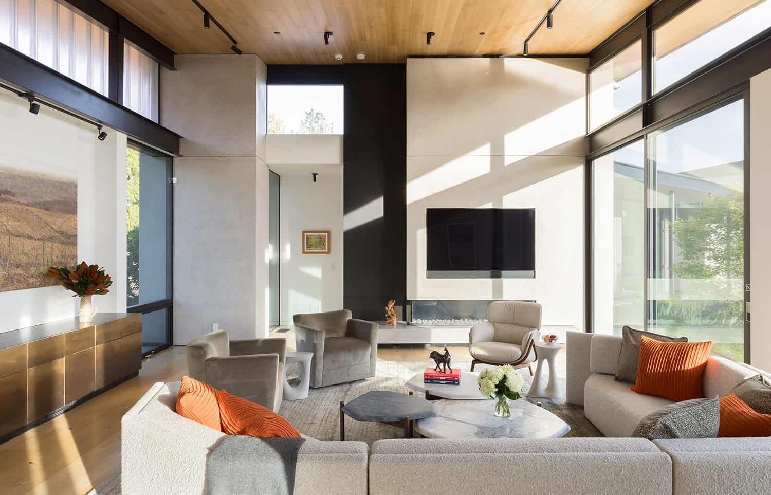contemporary living room