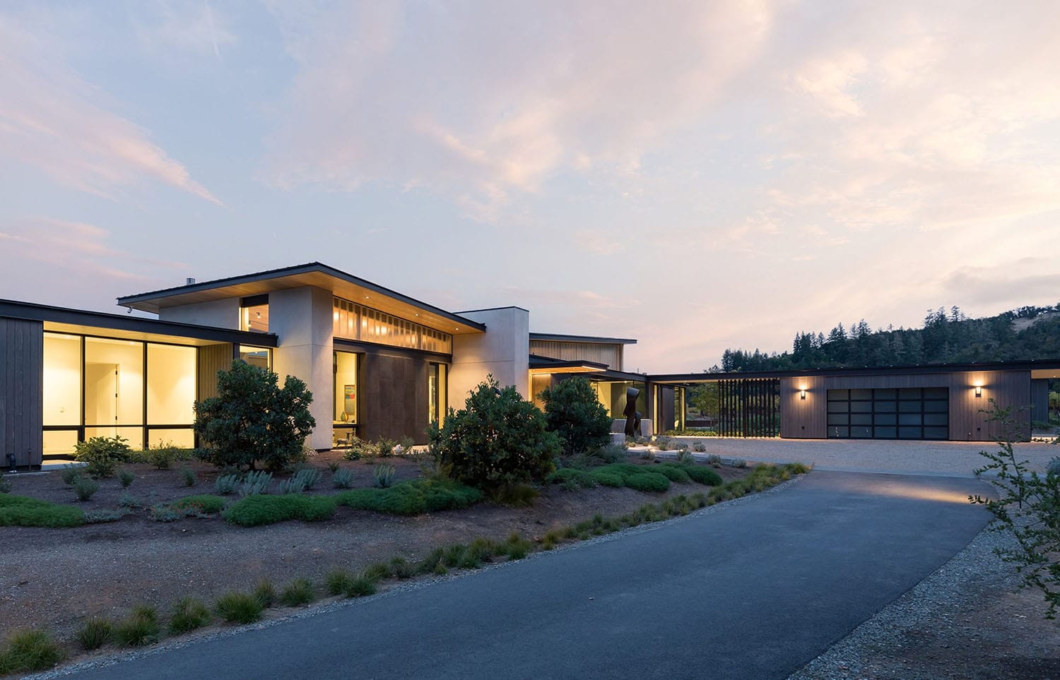 contemporary home exterior