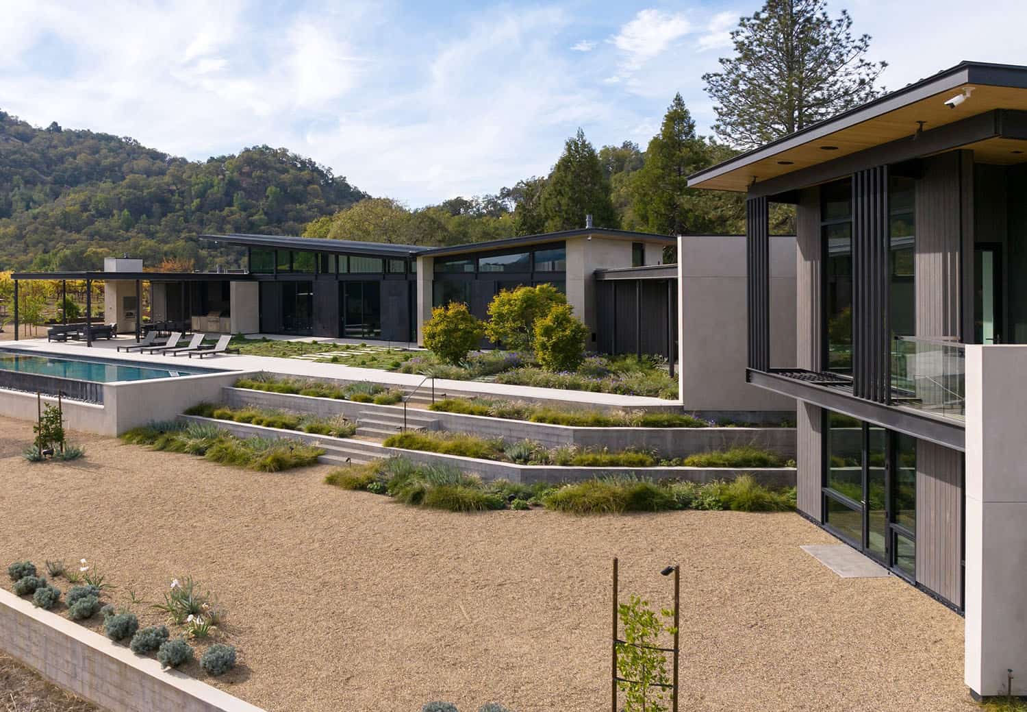 contemporary home exterior