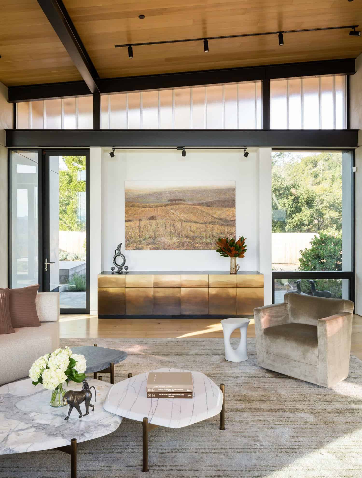 contemporary living room