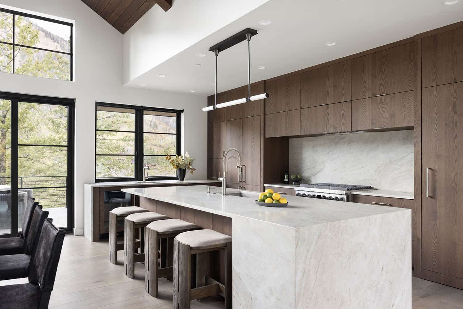 modern rustic kitchen