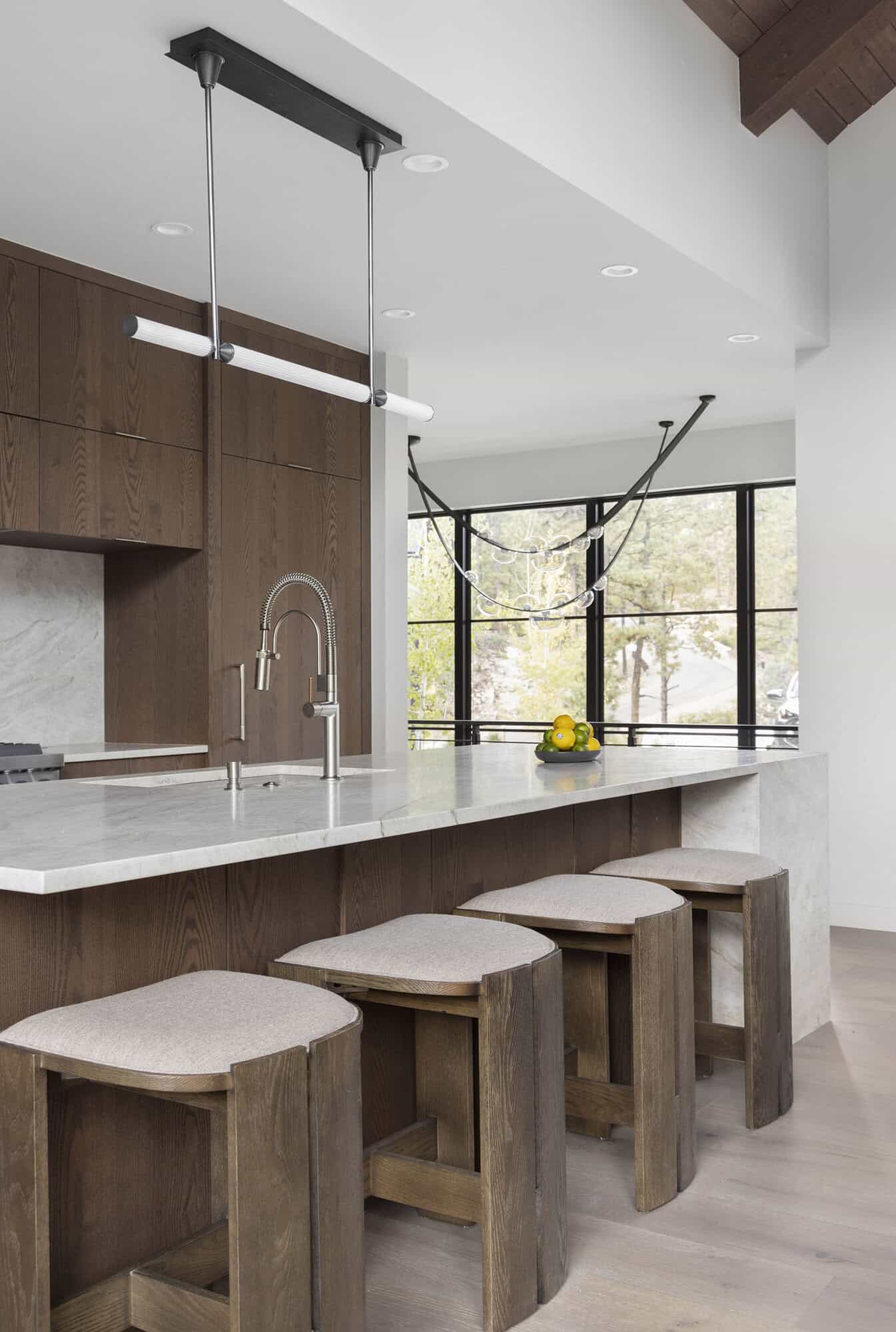 modern rustic kitchen