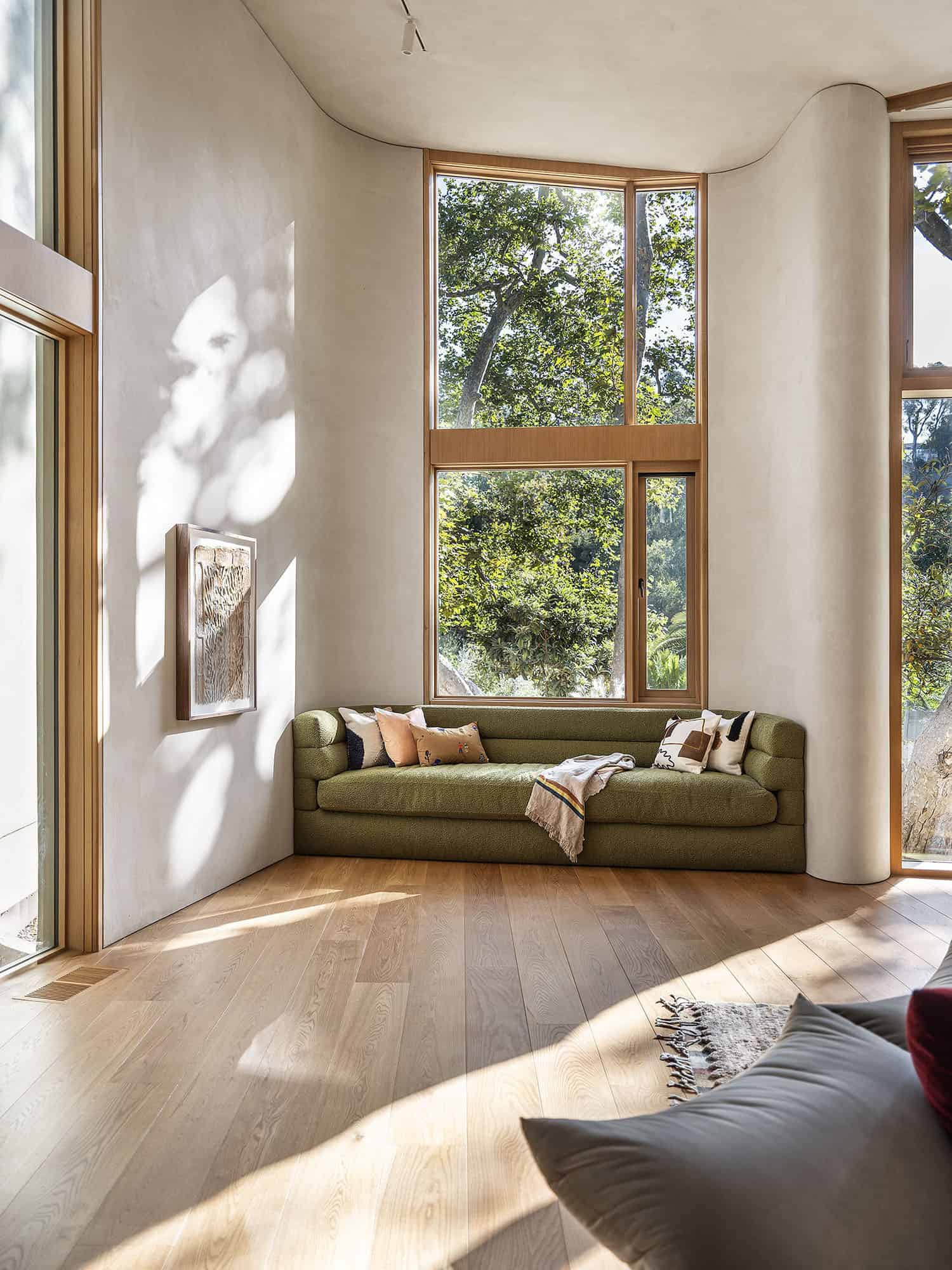 contemporary family room