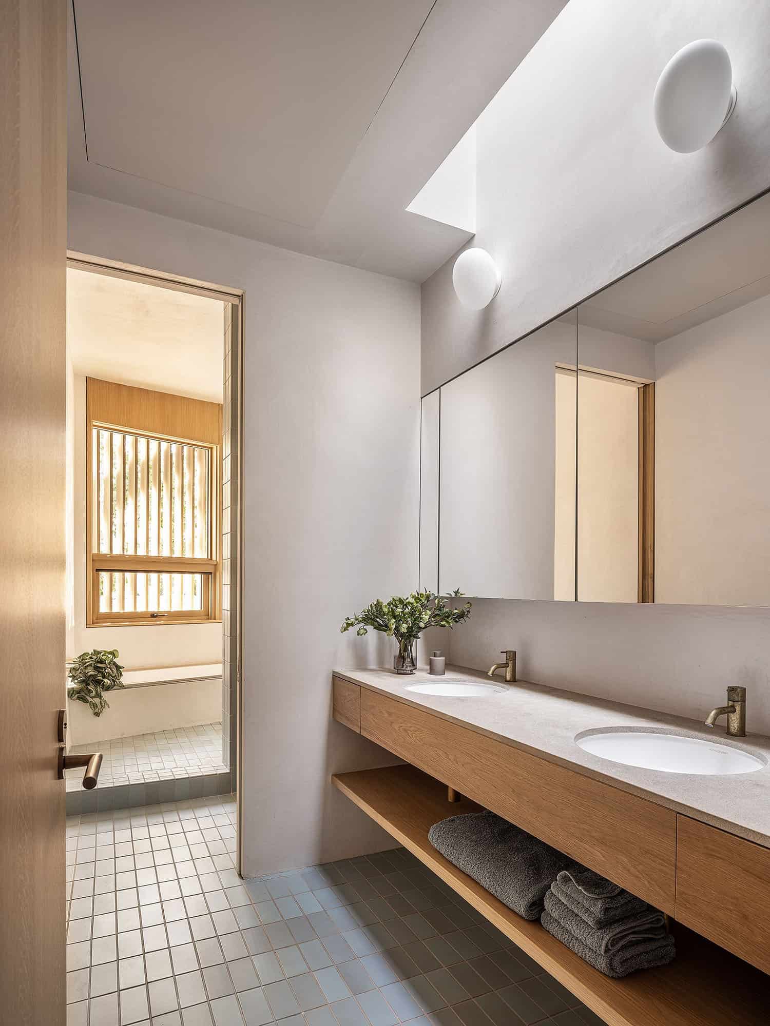 contemporary bathroom vanity