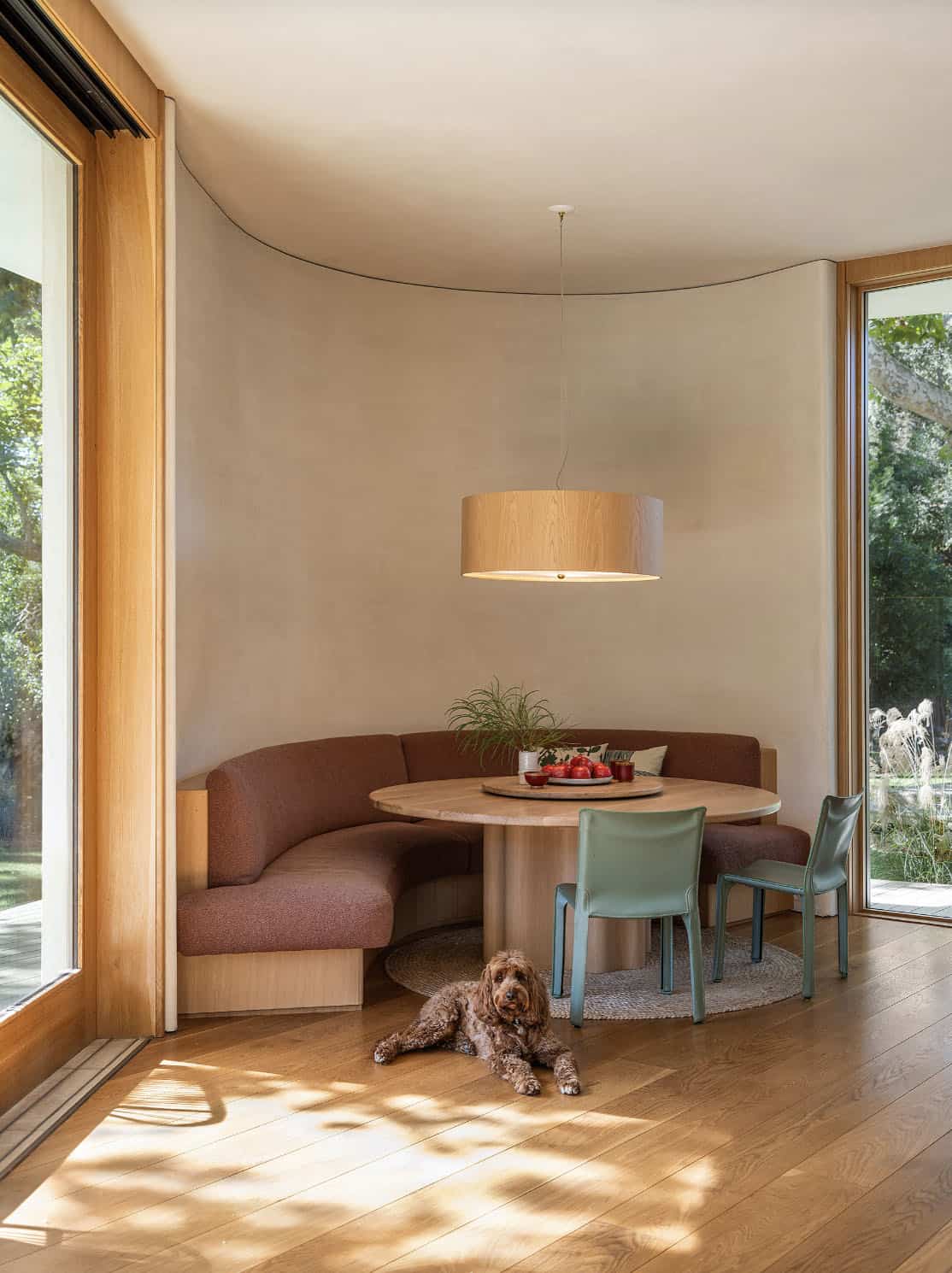 contemporary dining room
