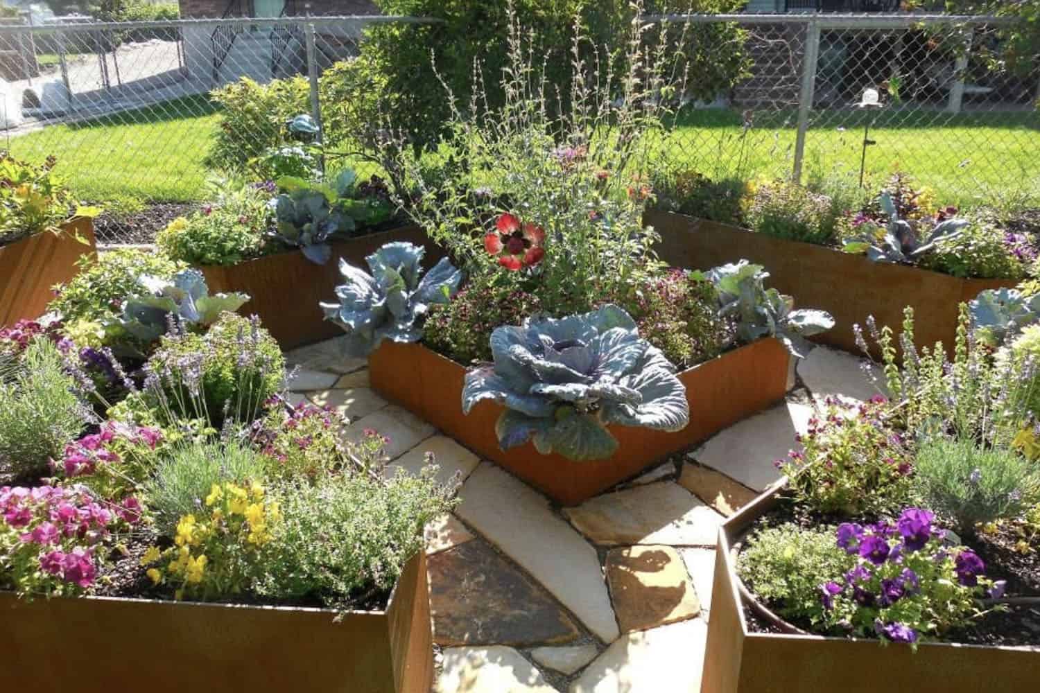 parterre vegetabe garden